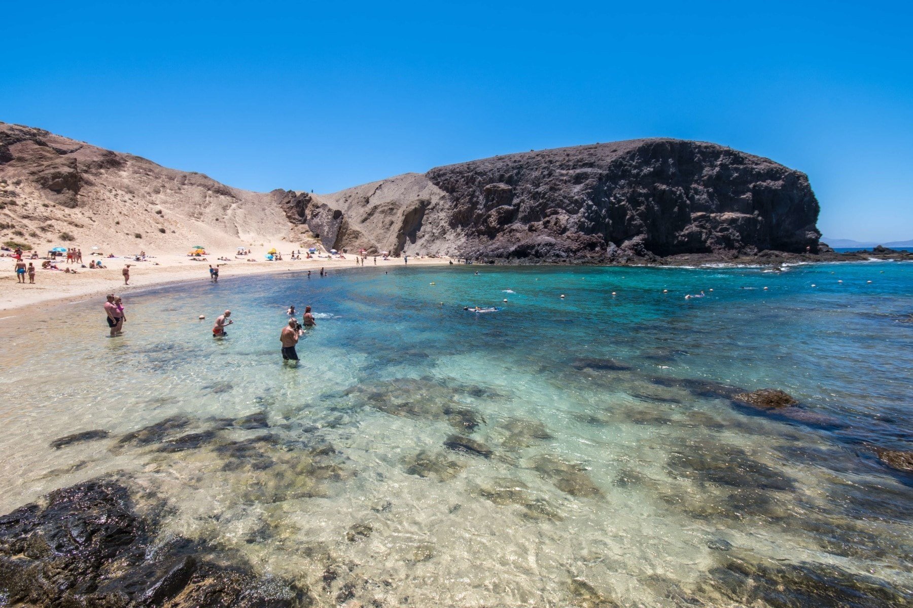 Playa de Papagayo.