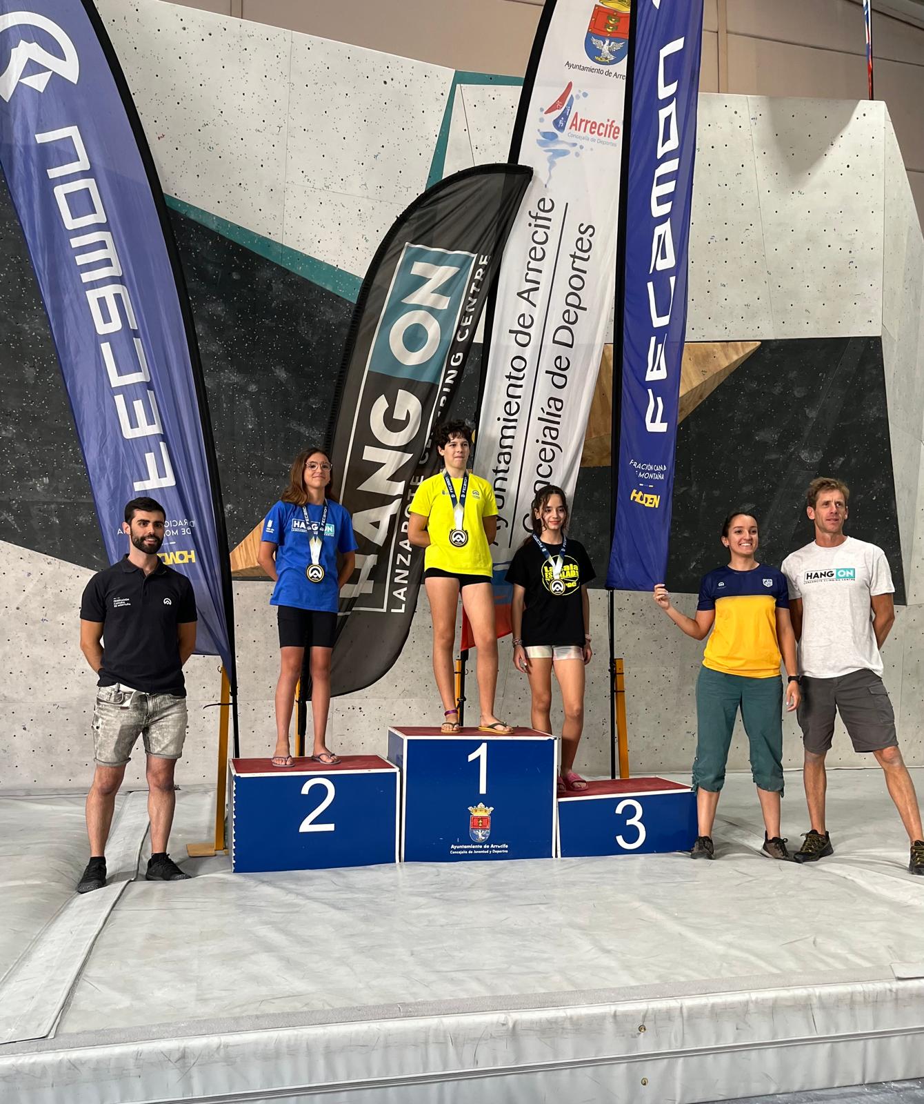 Lanzarote brilla en el Campeonato de Canarias de Escalada en Bloque Lanzarote brilla en el Campeonato de Canarias de Escalada en Bloque