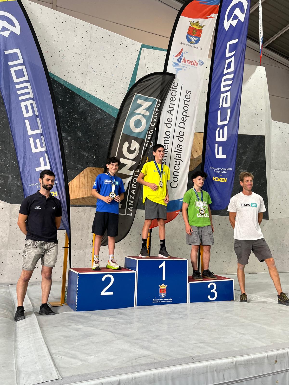 Lanzarote brilla en el Campeonato de Canarias de Escalada en Bloque Lanzarote brilla en el Campeonato de Canarias de Escalada en Bloque