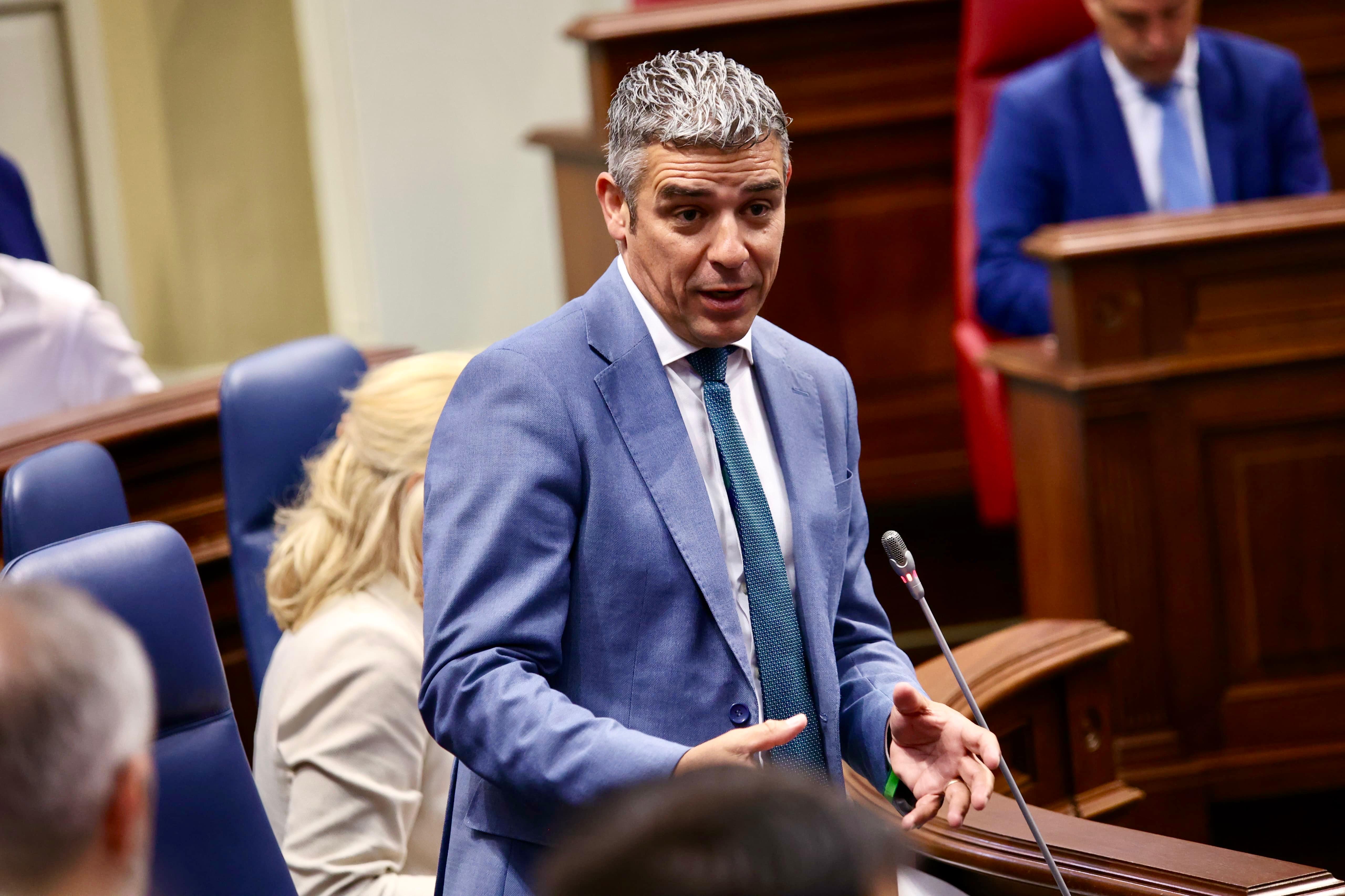El consejero de Agricultura, Ganadería, Pesca y Soberanía Alimentaria, Narvay Quintero.