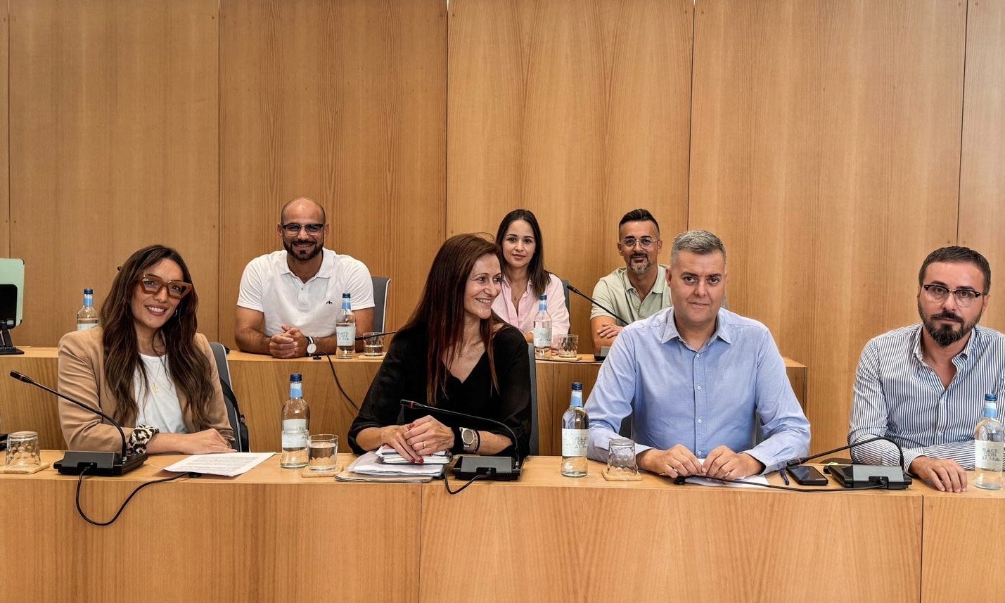 Bancada del Partido Popular en Tías.
