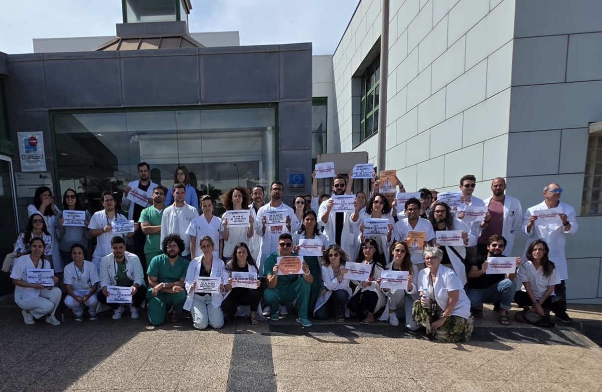 Concentración de médicos del Molina Orosa