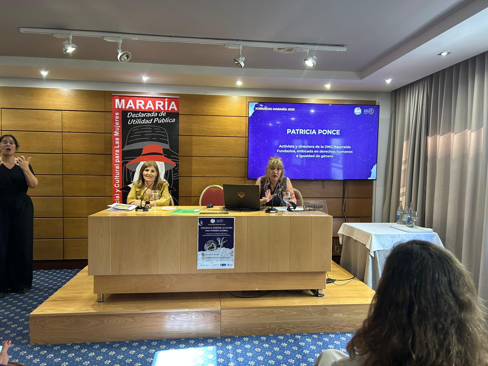 Jornadas Violencia contra la mujer, una mirada global de Mararía