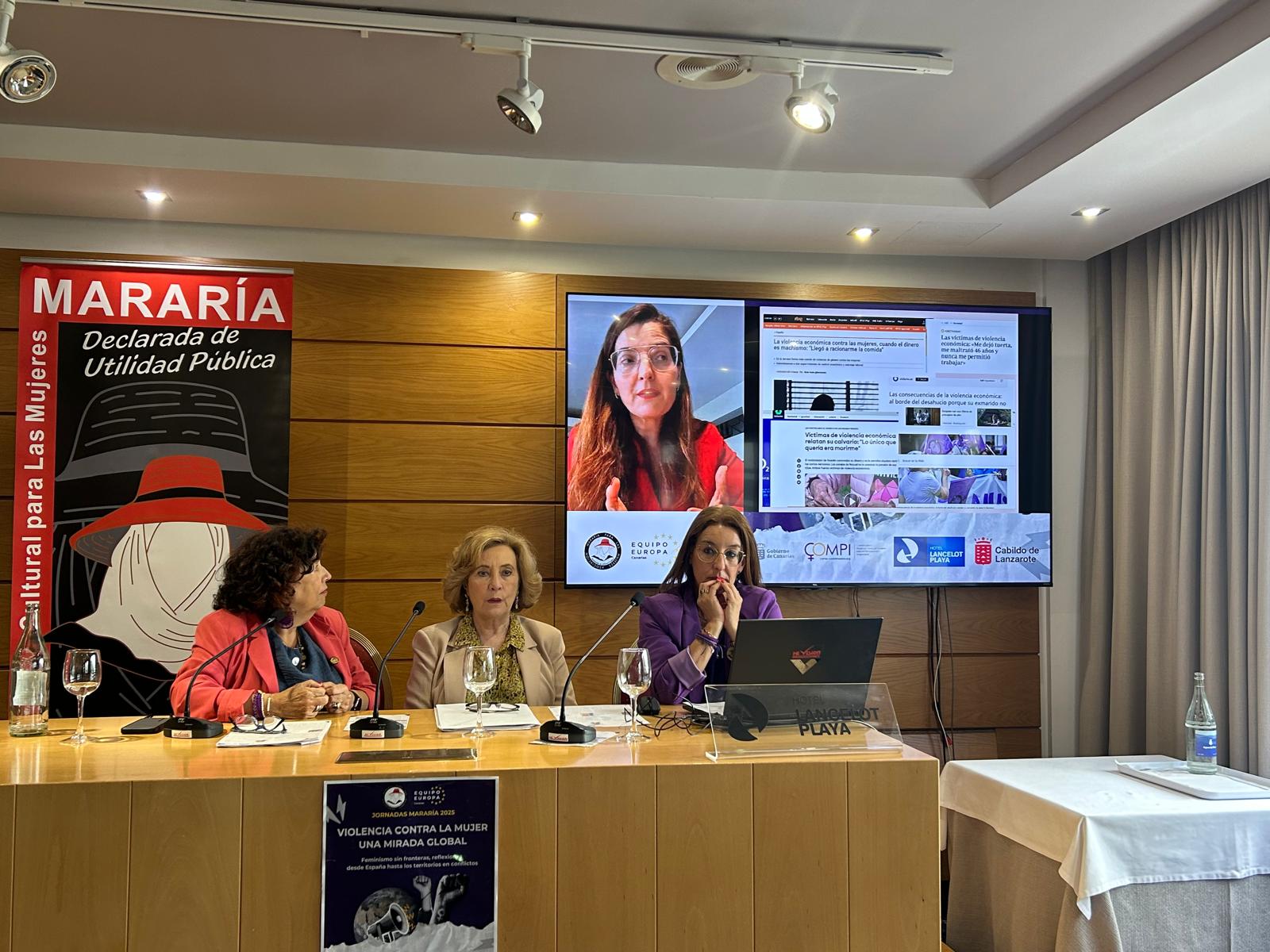 Jornadas Violencia contra la mujer, una mirada global de Mararía