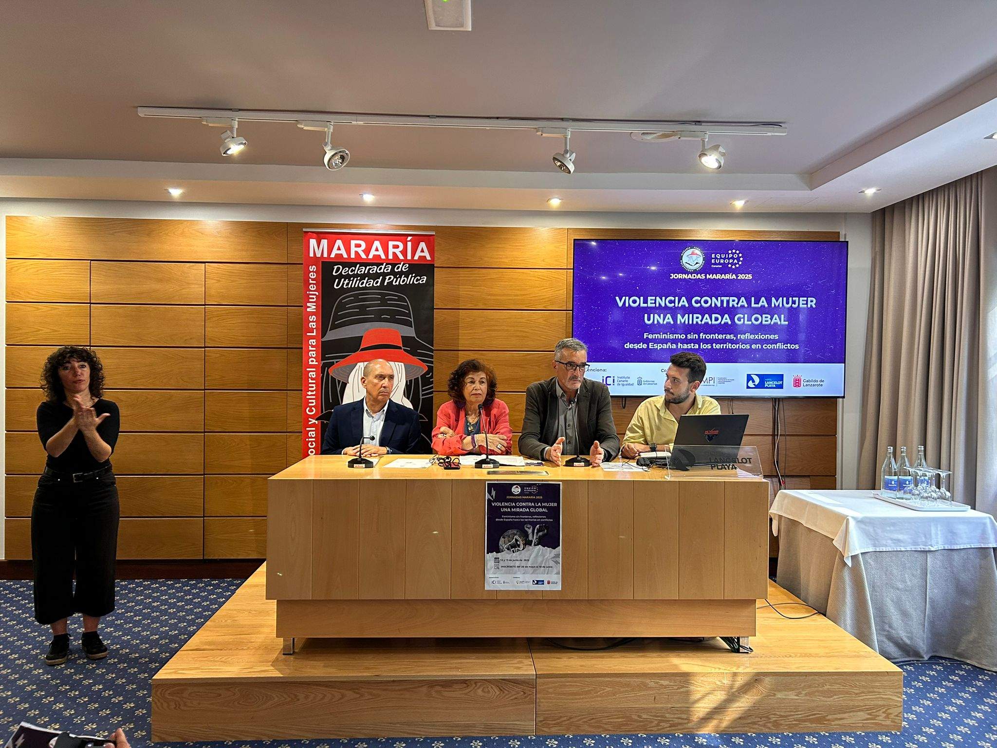 Jornadas Violencia contra la mujer, una mirada global de Mararía