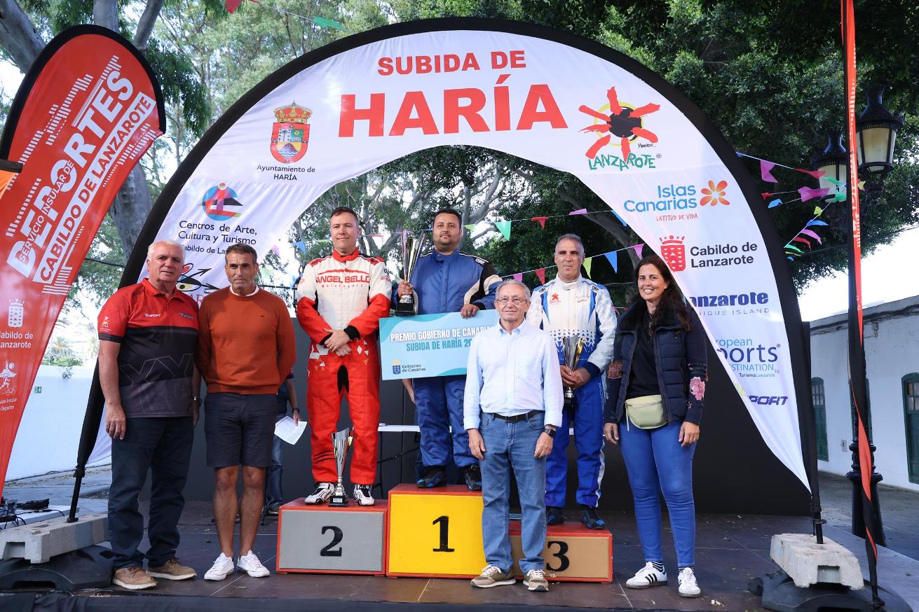Toñín Suárez gana la Subida de Haría y logra su tercera victoria en casa