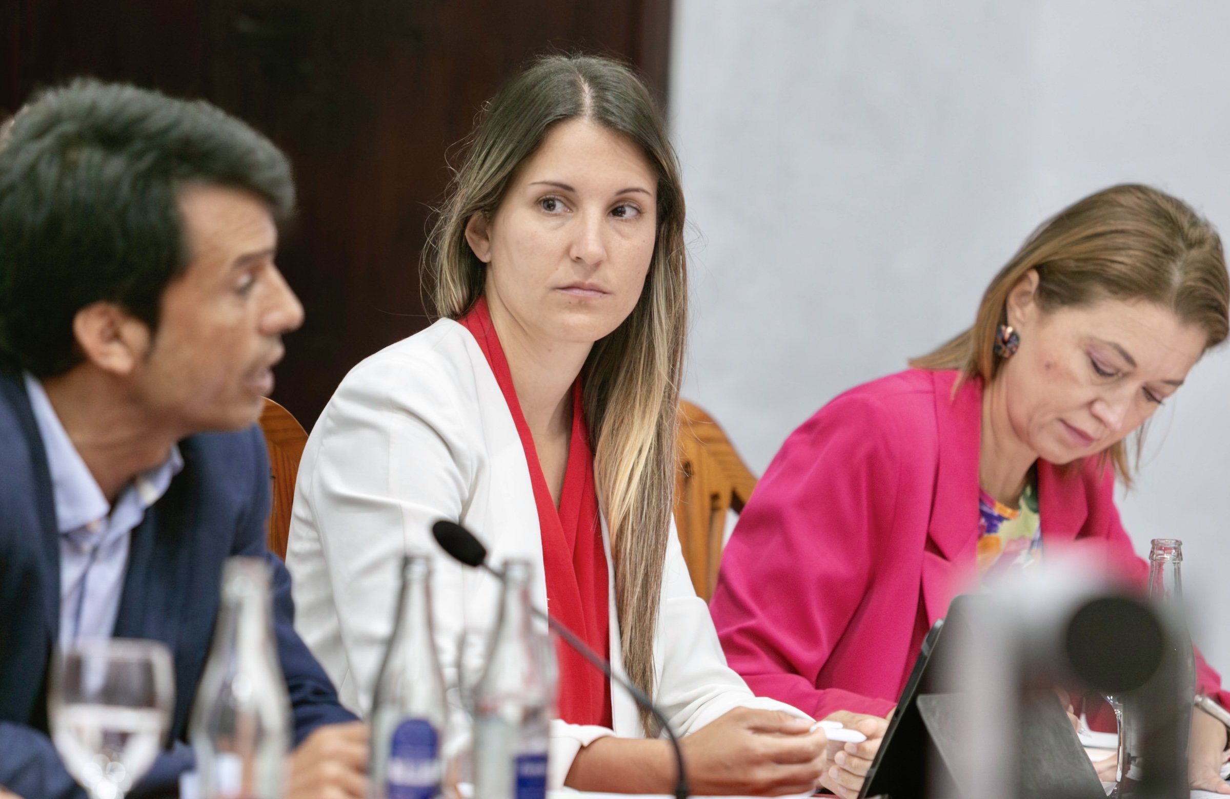 Jenifer Galán (PSOE) en pleno de Teguise.