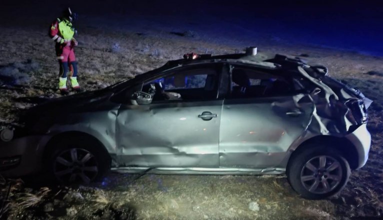 Crashed car Crashed car
