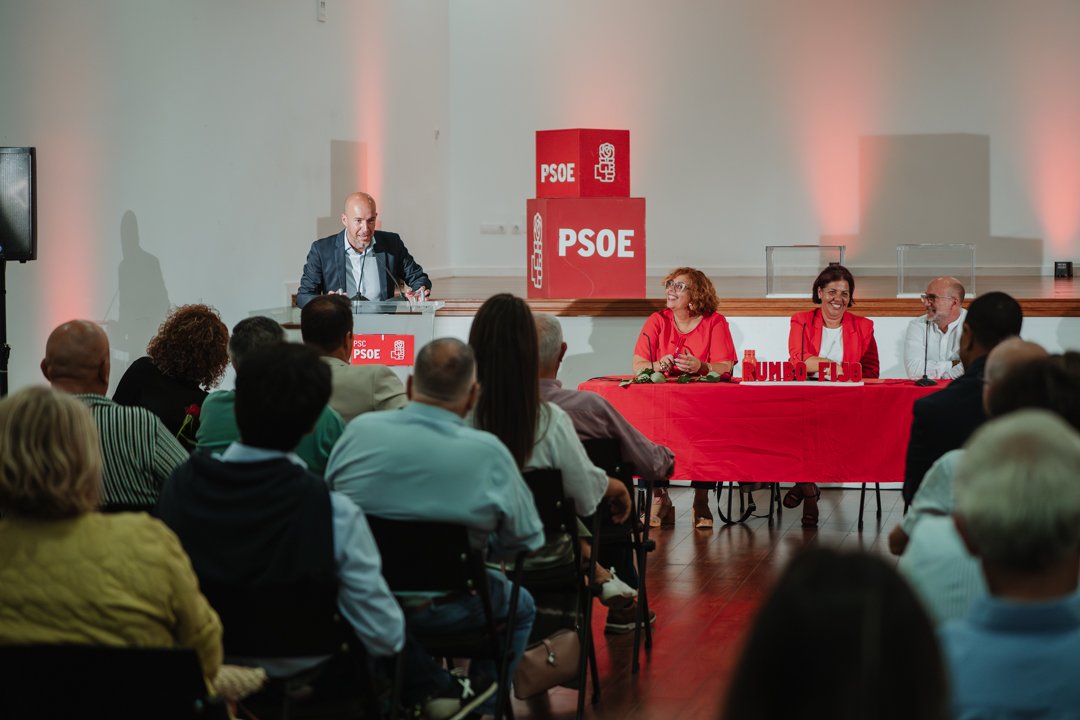 Raúl de León, reelegido secretario general del PSOE de San Bartolomé