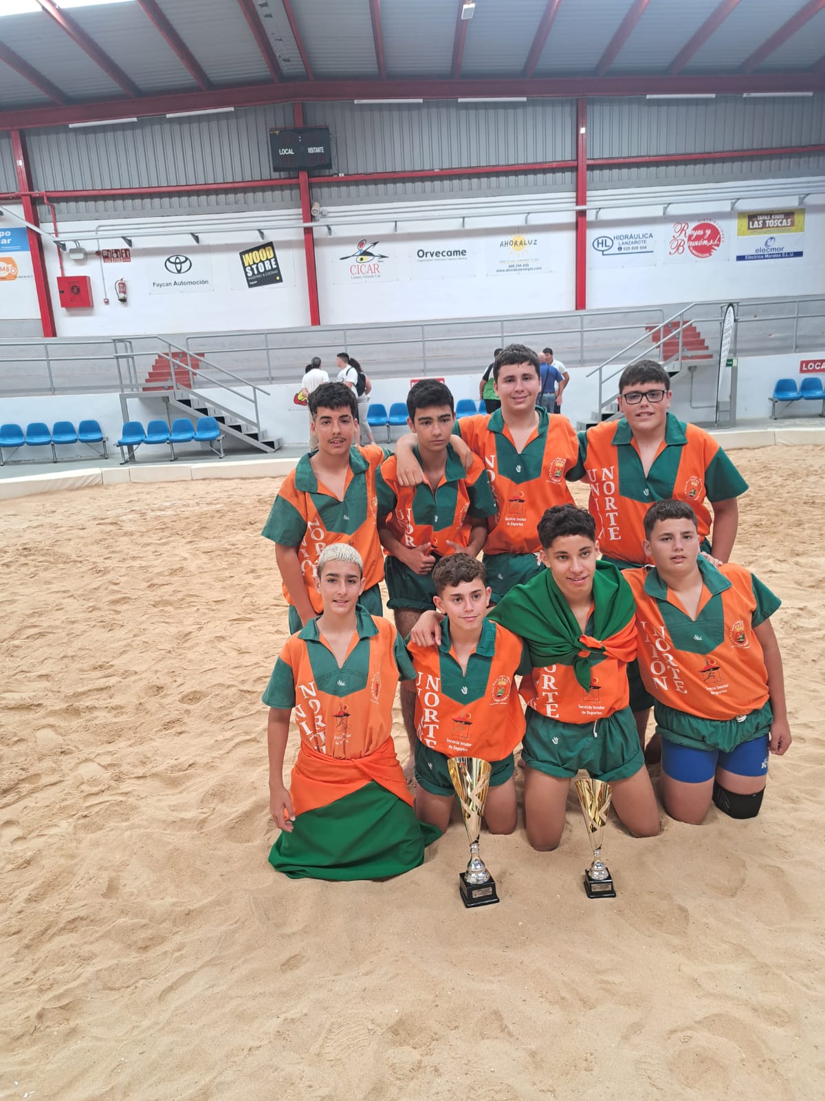 Unión Norte Orvecame se corona campeón infantil Unión Norte Orvecame se corona campeón infantil
