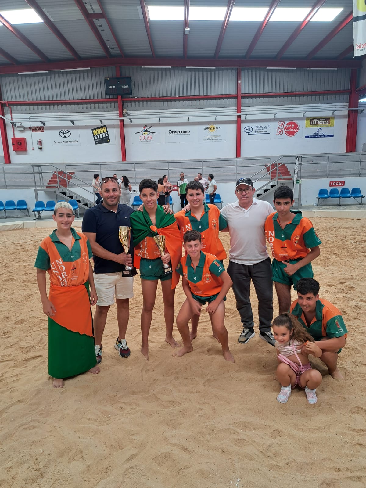 Unión Norte Orvecame se corona campeón infantil Unión Norte Orvecame se corona campeón infantil