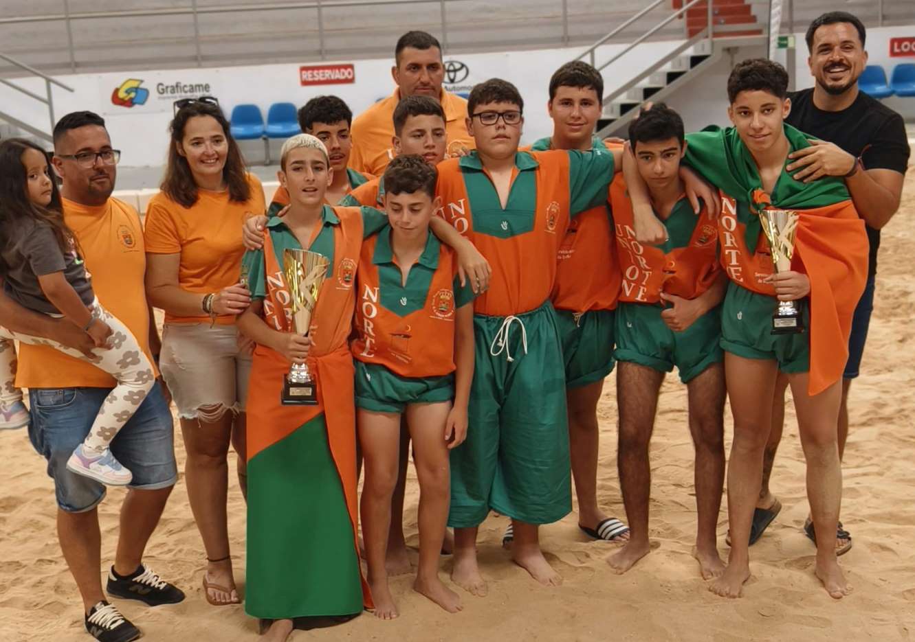 Unión Norte Orvecame se corona campeón infantil