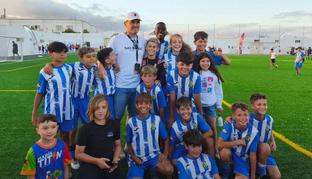 Casillas en la Lanzarote International Cup