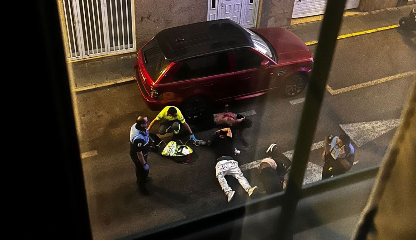Tres heridos en una reyerta en Arrecife