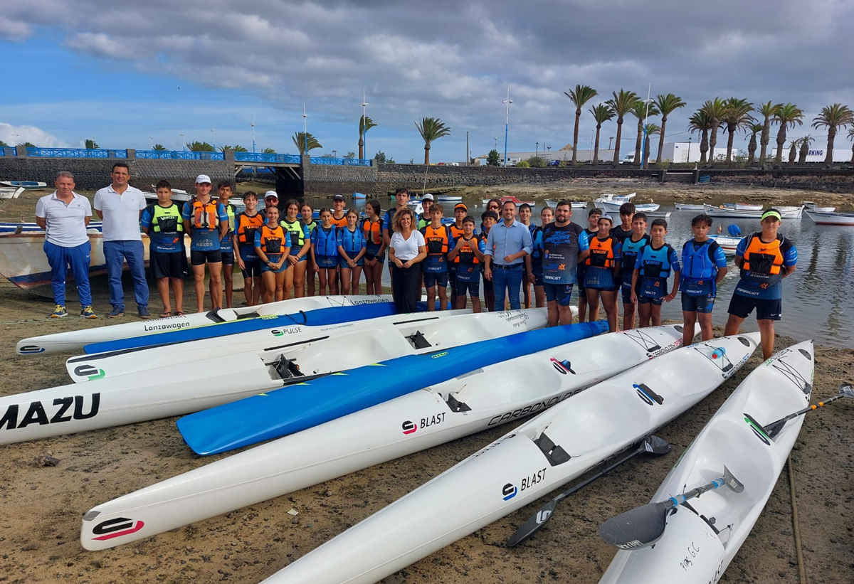 Integrantes del Club Los Marlines