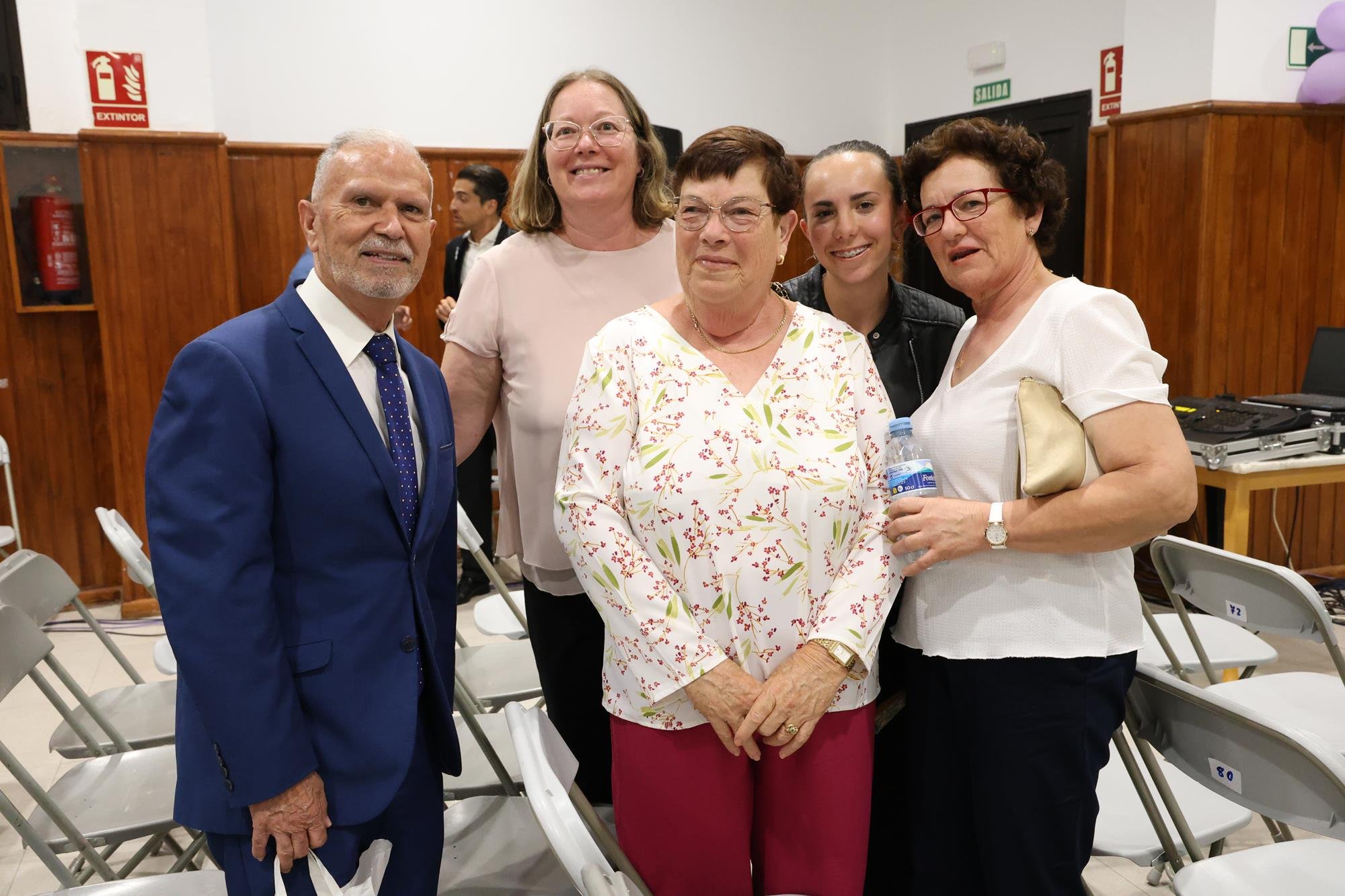 Homenaje a Francisco José Navarro en Mácher. Foto: La Voz