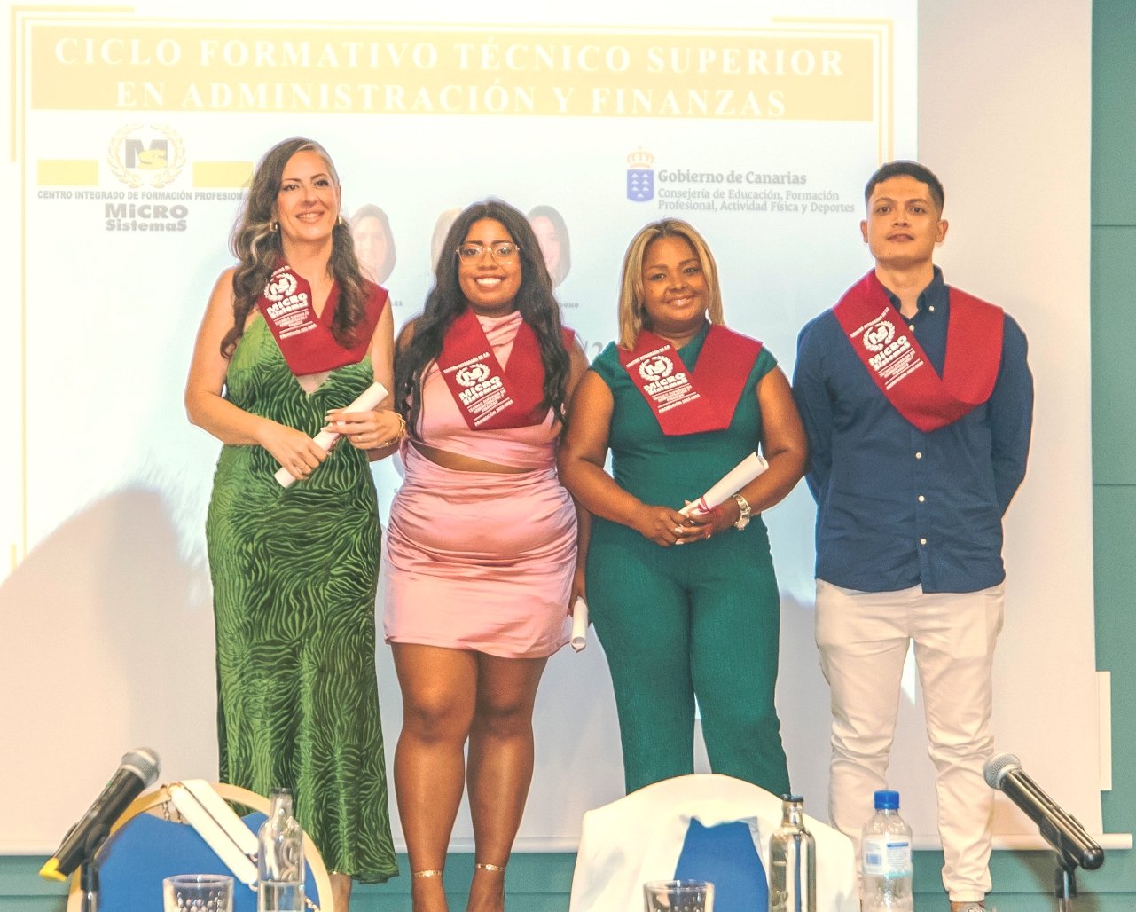 Ceremonia de fin de curso 24/25 en CIFP Microsistemas