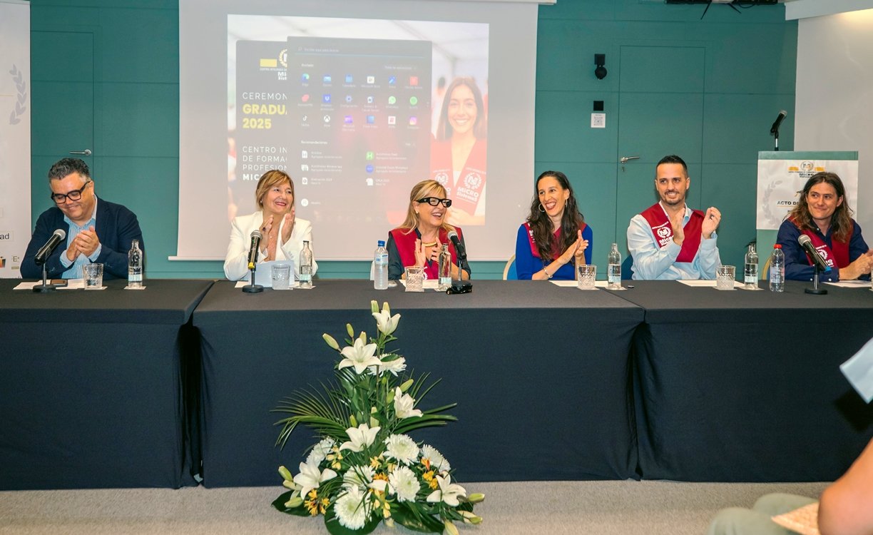 Ceremonia de fin de curso 24/25 en CIFP Microsistemas
