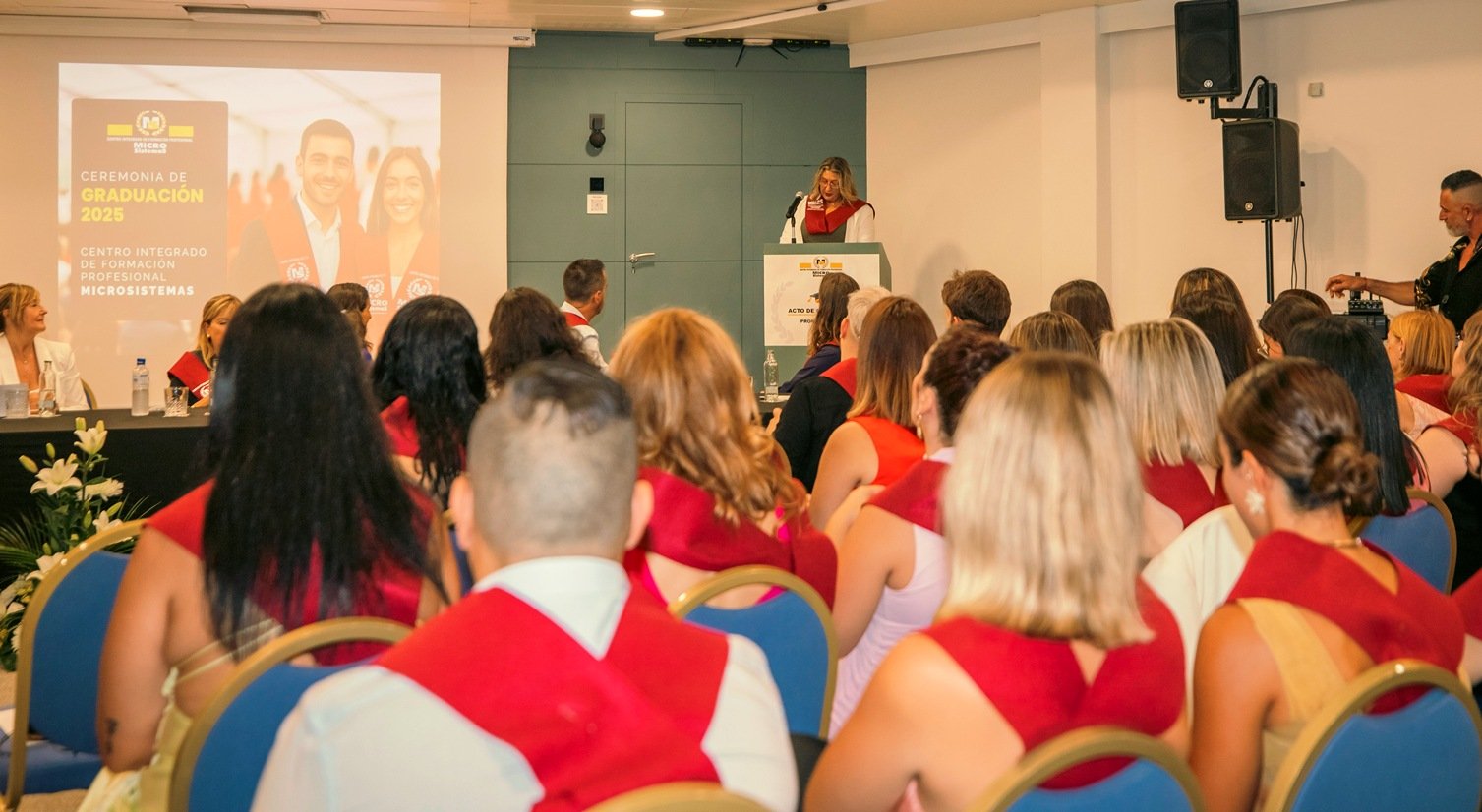 Ceremonia de fin de curso 24/25 en CIFP Microsistemas