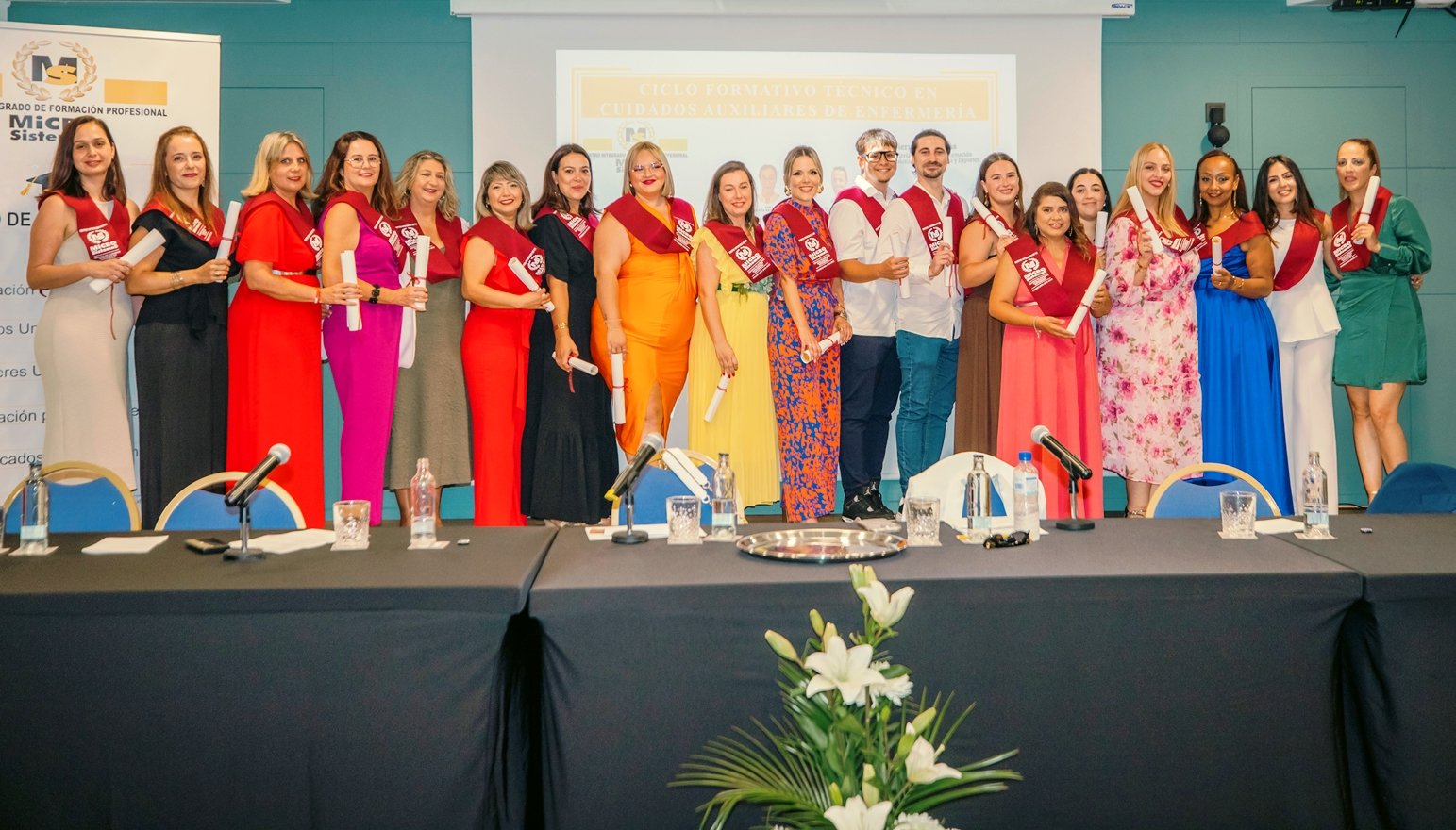 Ceremonia de fin de curso 24/25 en CIFP Microsistemas