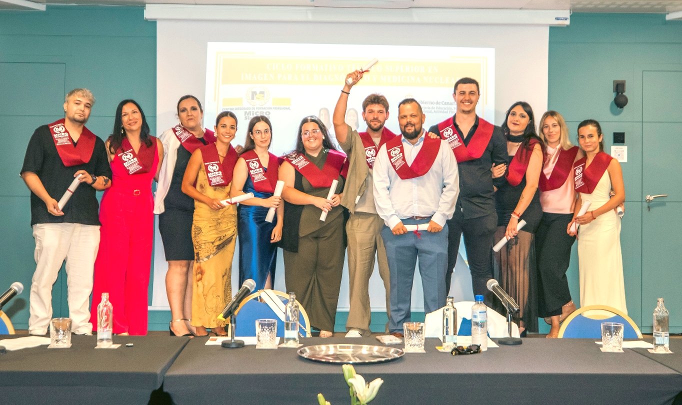 Ceremonia de fin de curso 24/25 en CIFP Microsistemas