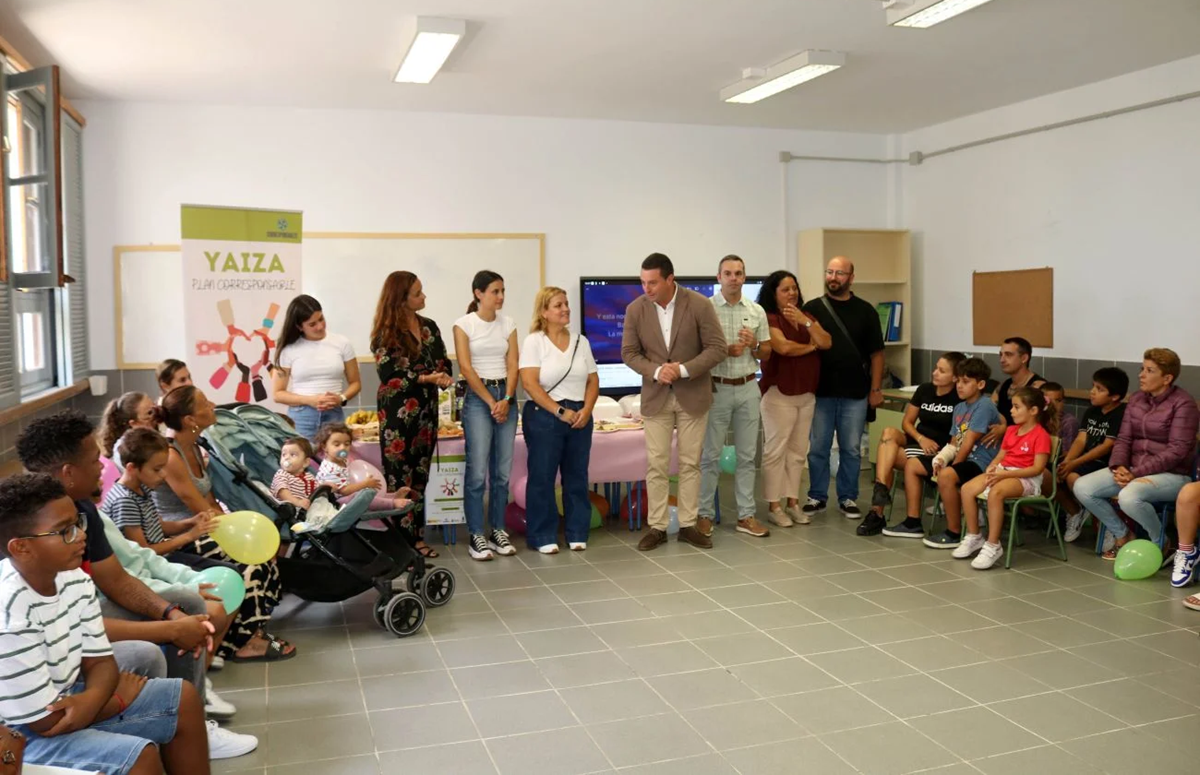 Visita al CEIP Playa Blanca. Yaiza.