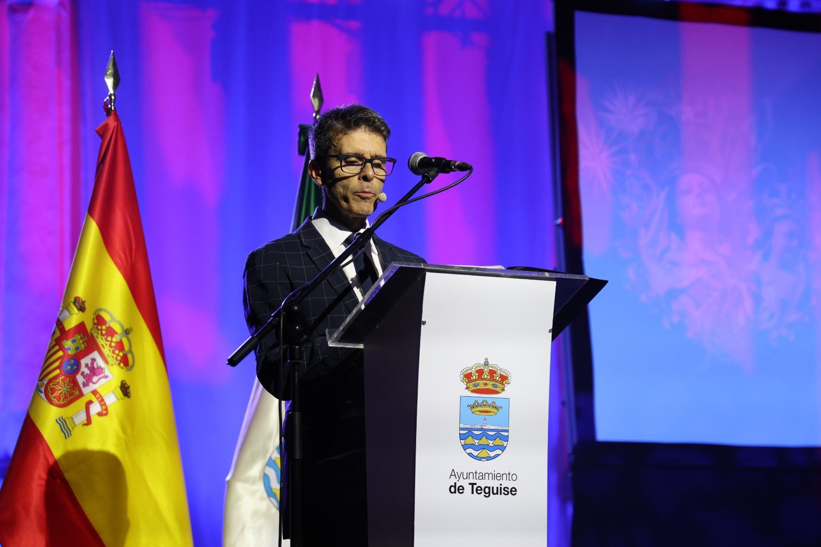 Pregón de las fiestas del Carmen en La Villa de Teguise. Fotos: Norberto de León.