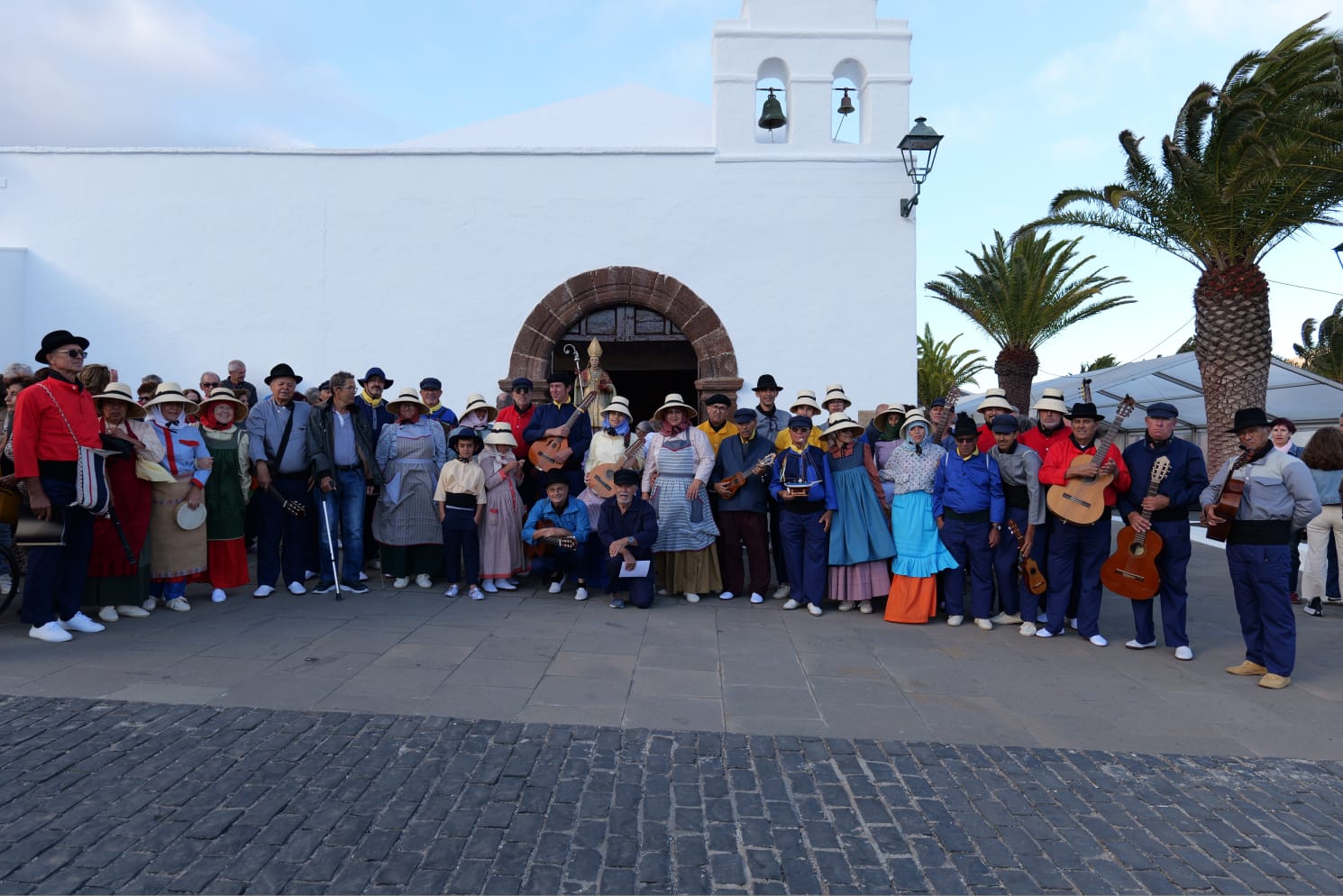 Ofrenda marinera de Los Buches