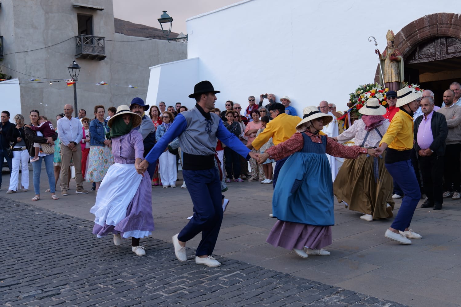 Ofrenda marinera de Los Buches