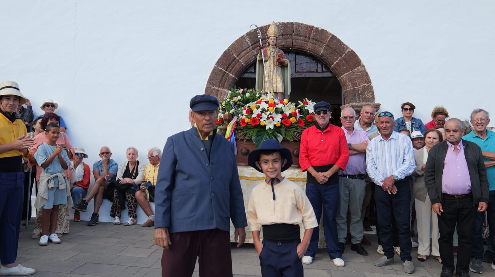 Ofrenda marinera de Los Buches