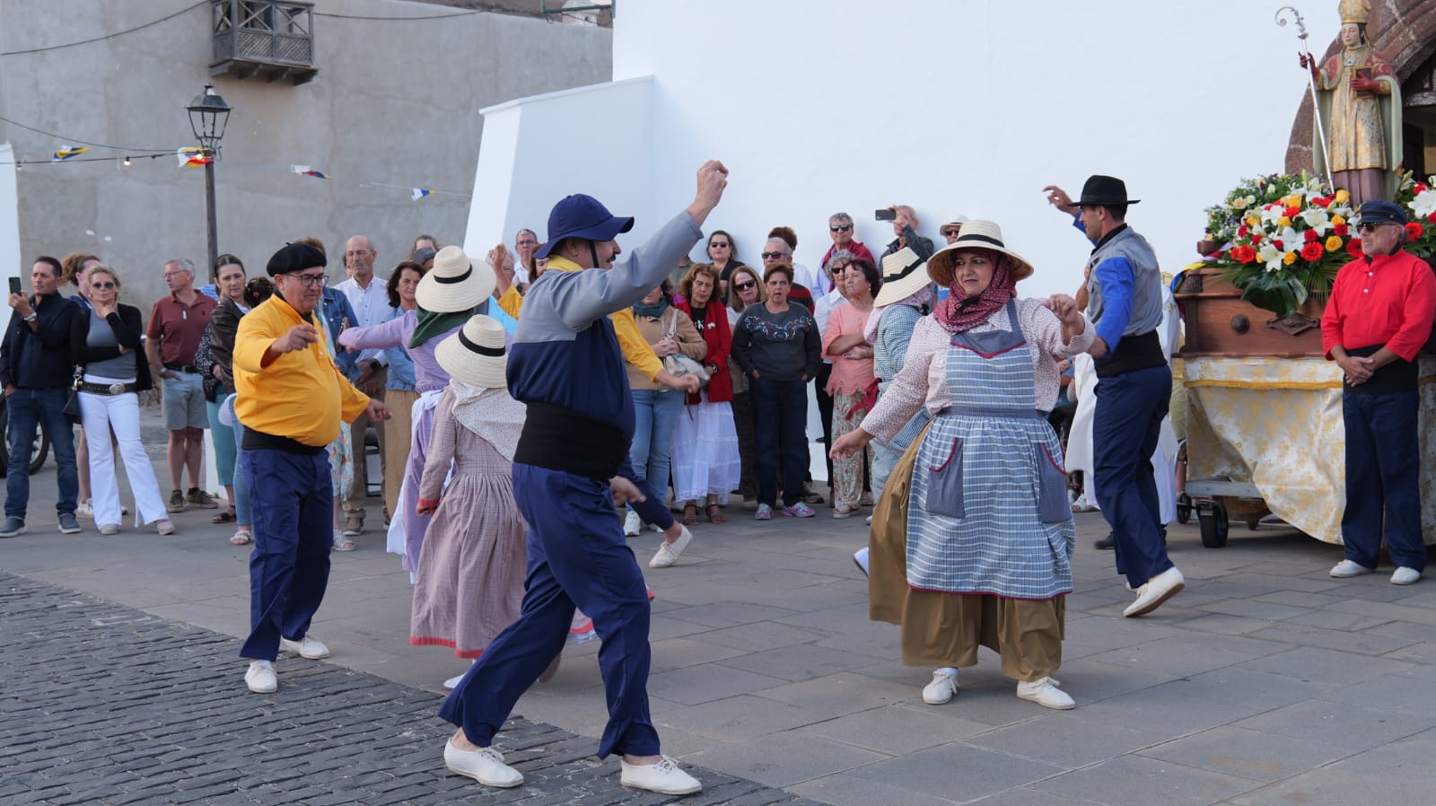 Ofrenda marinera de Los Buches