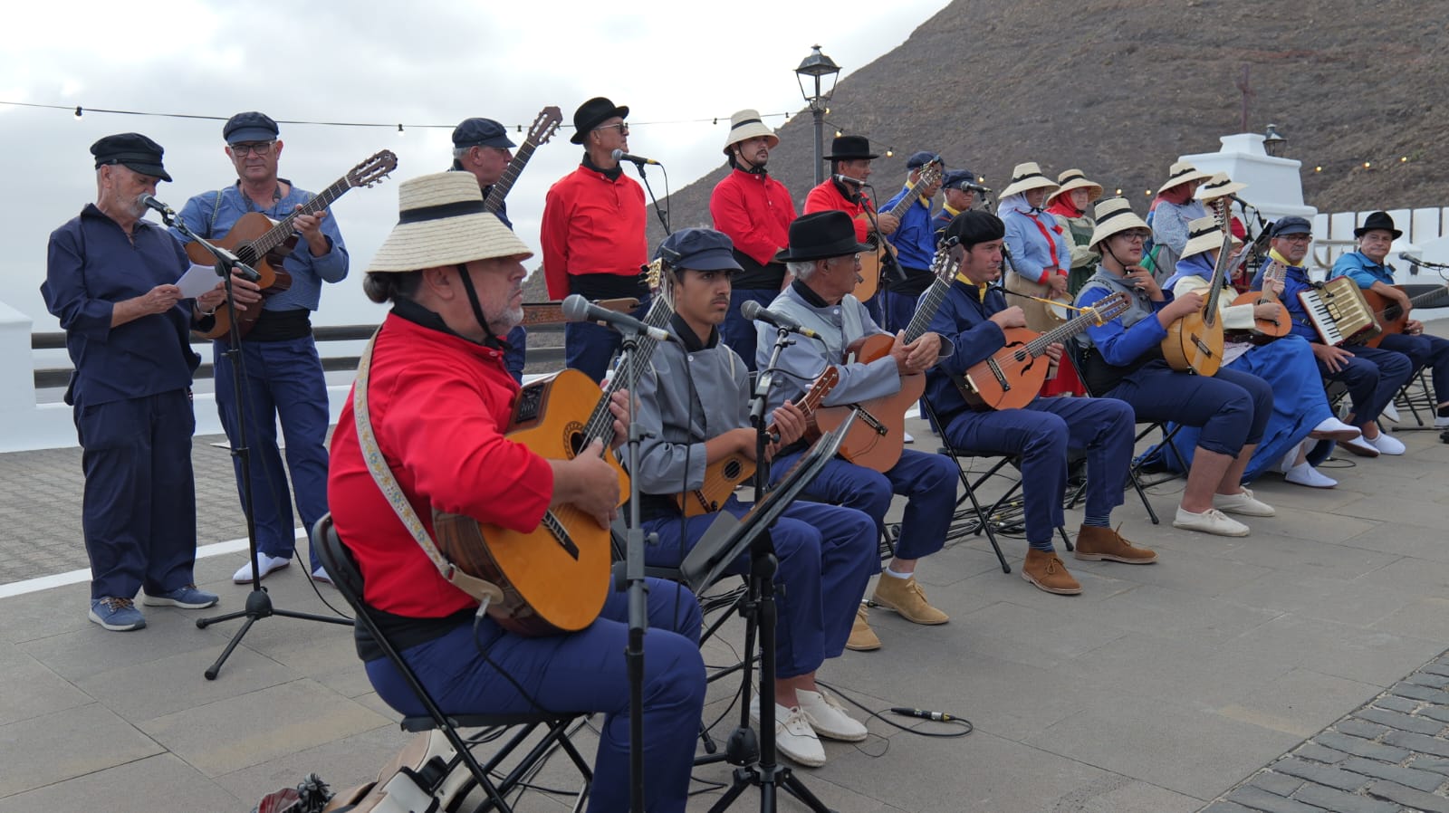 Ofrenda marinera de Los Buches