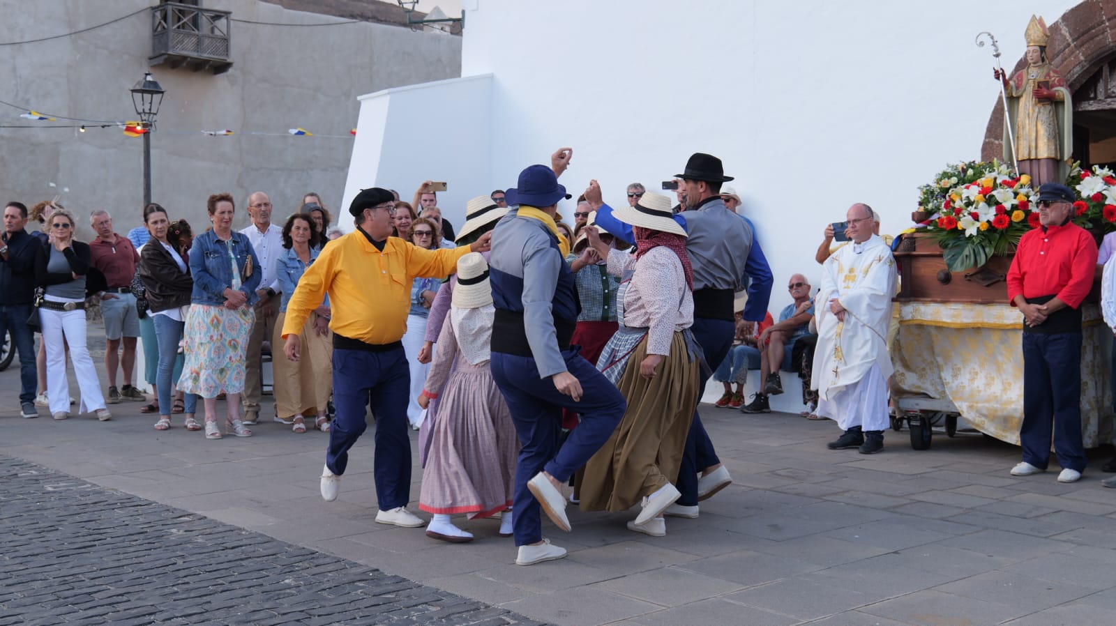 Ofrenda marinera de Los Buches