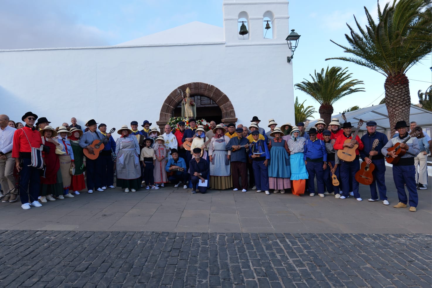 Ofrenda marinera de Los Buches