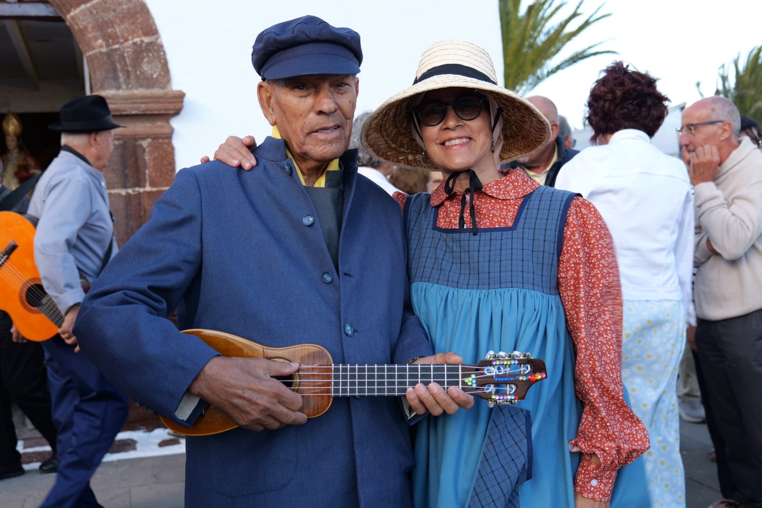 Ofrenda marinera de Los Buches