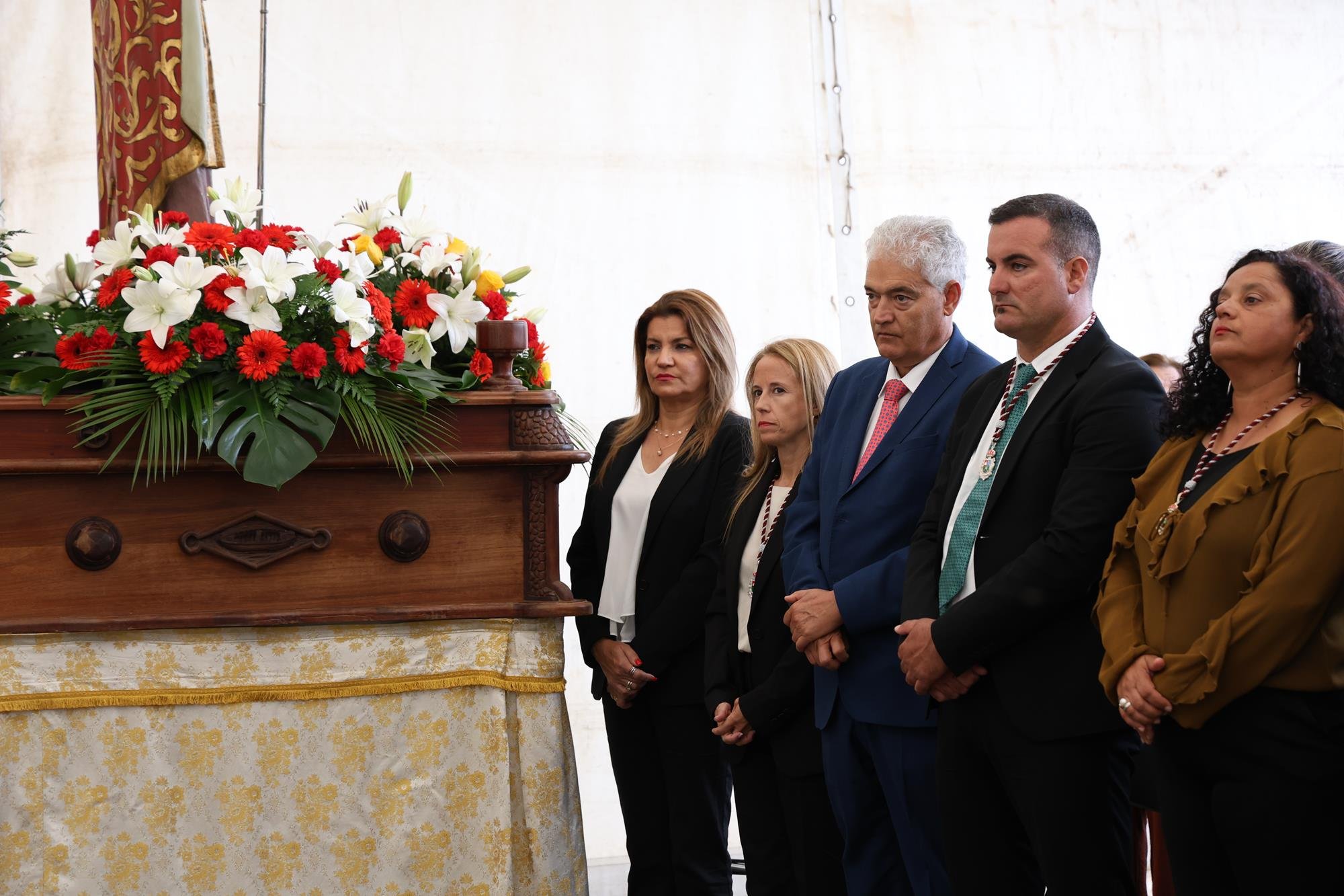 Procesión de San Marcial. Fotos: La Voz. Procesión de San Marcial. Fotos: La Voz.