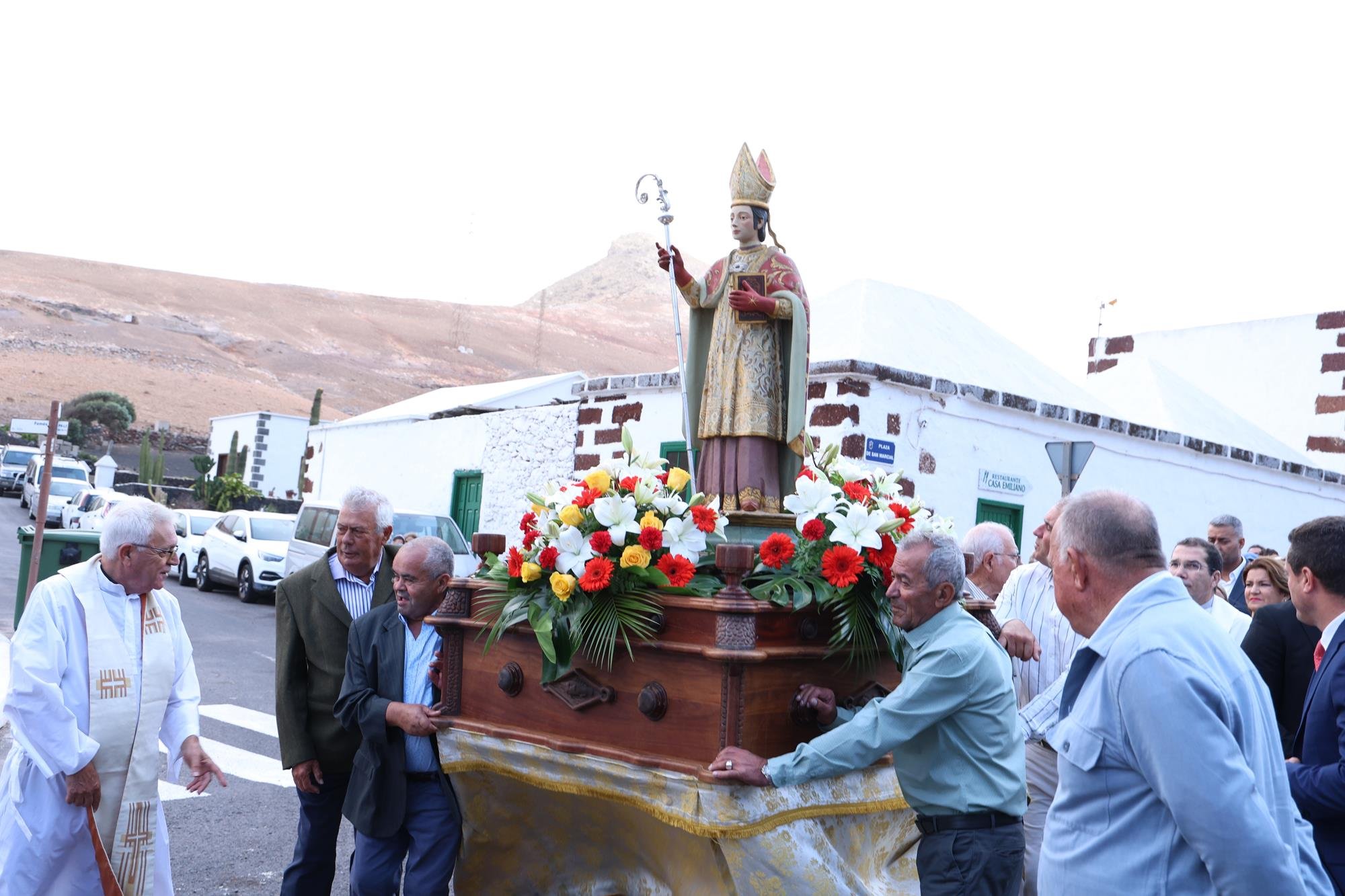 Procesión de San Marcial. Fotos: La Voz. Procesión de San Marcial. Fotos: La Voz.