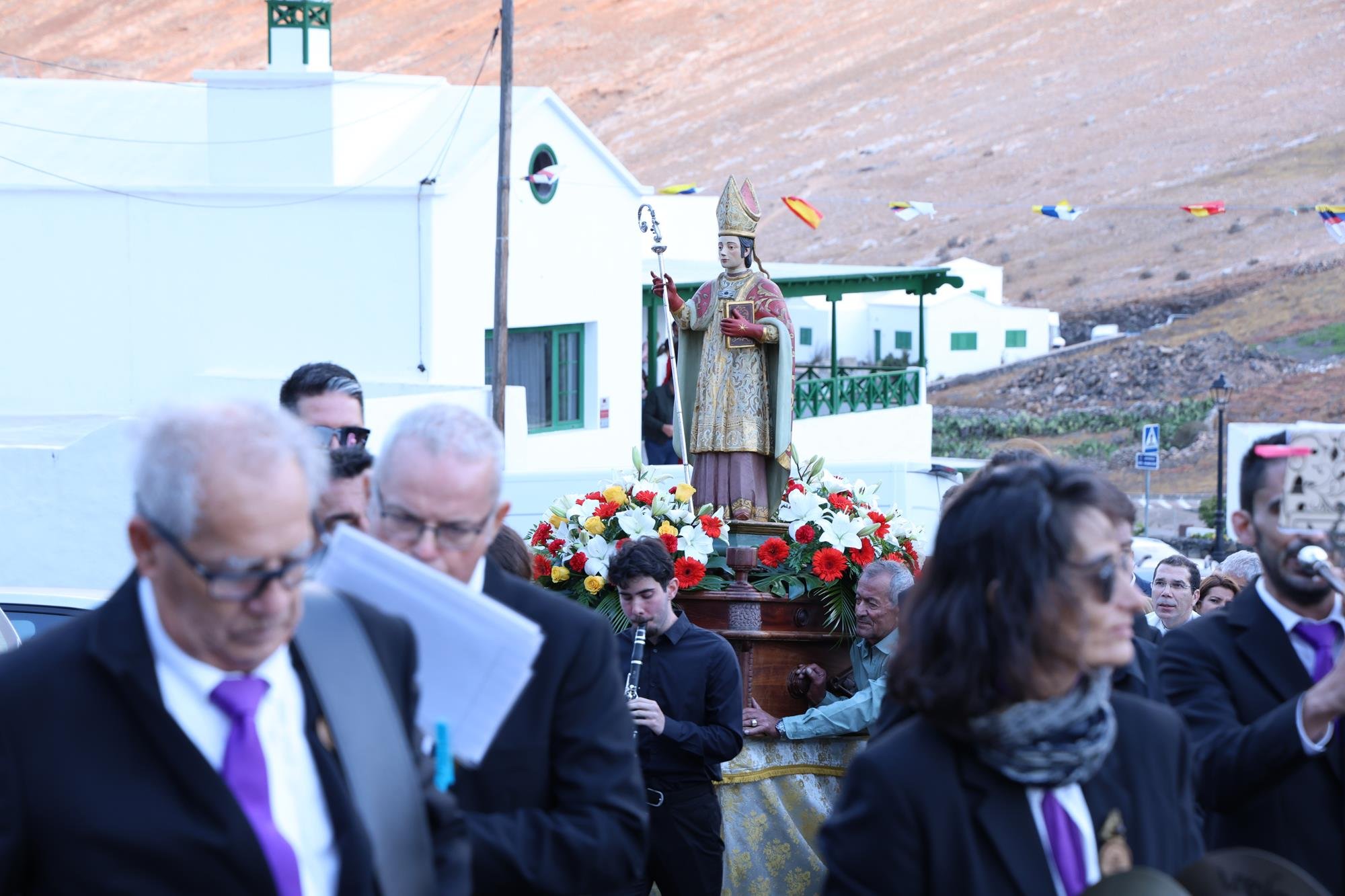 Procesión de San Marcial. Fotos: La Voz. Procesión de San Marcial. Fotos: La Voz.
