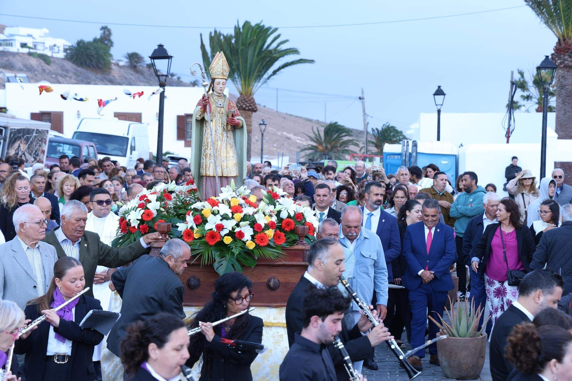 Procesión de San Marcial. Fotos: La Voz. Procesión de San Marcial. Fotos: La Voz.