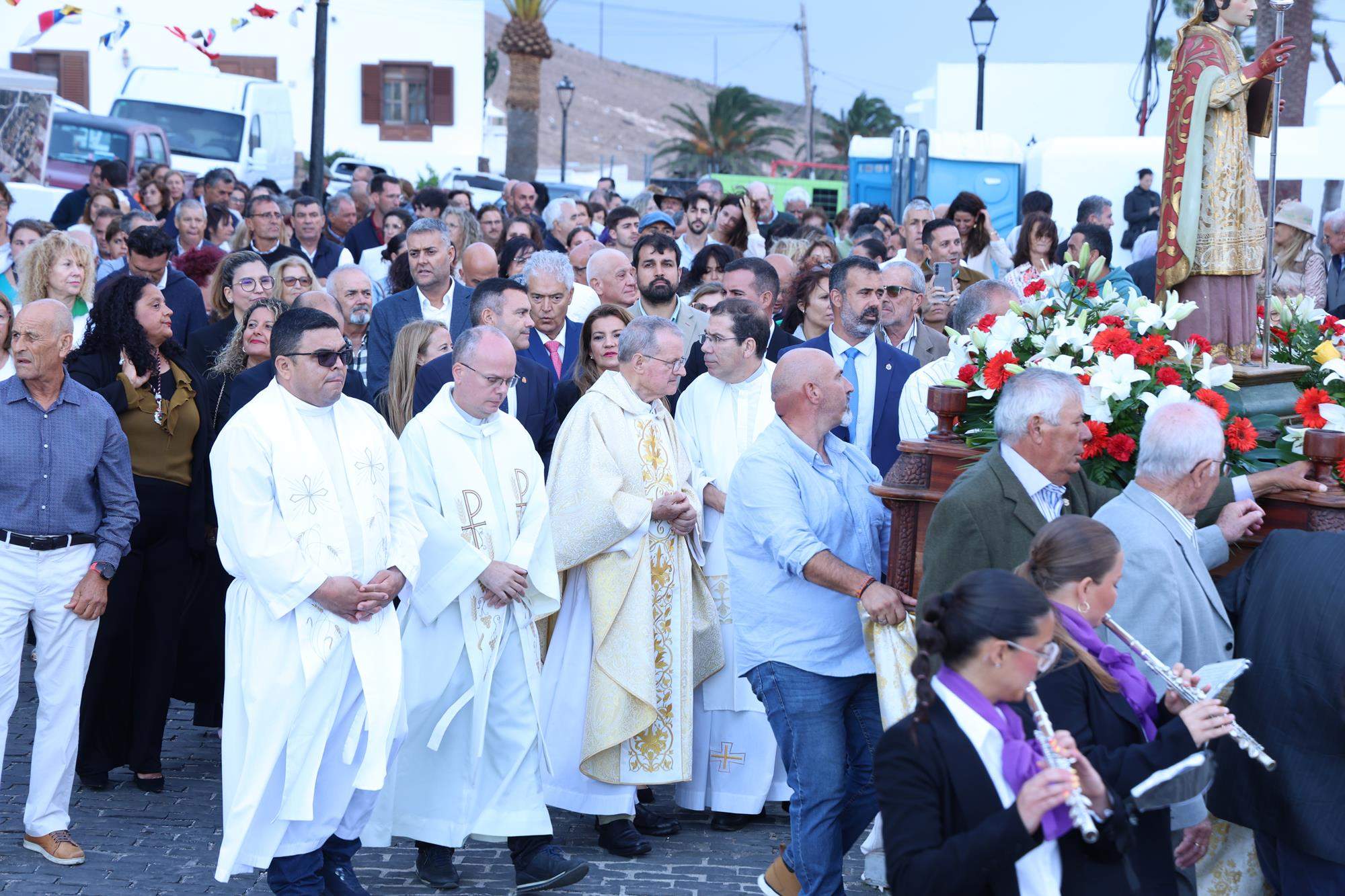 Procesión de San Marcial. Fotos: La Voz. Procesión de San Marcial. Fotos: La Voz.