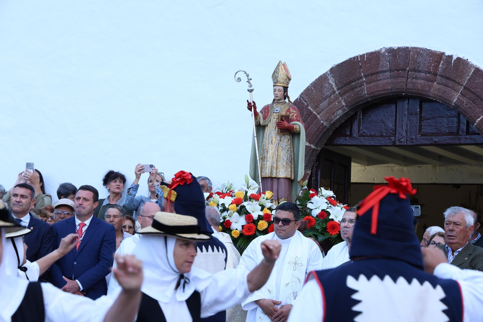 Procesión de San Marcial. Fotos: La Voz. Procesión de San Marcial. Fotos: La Voz.