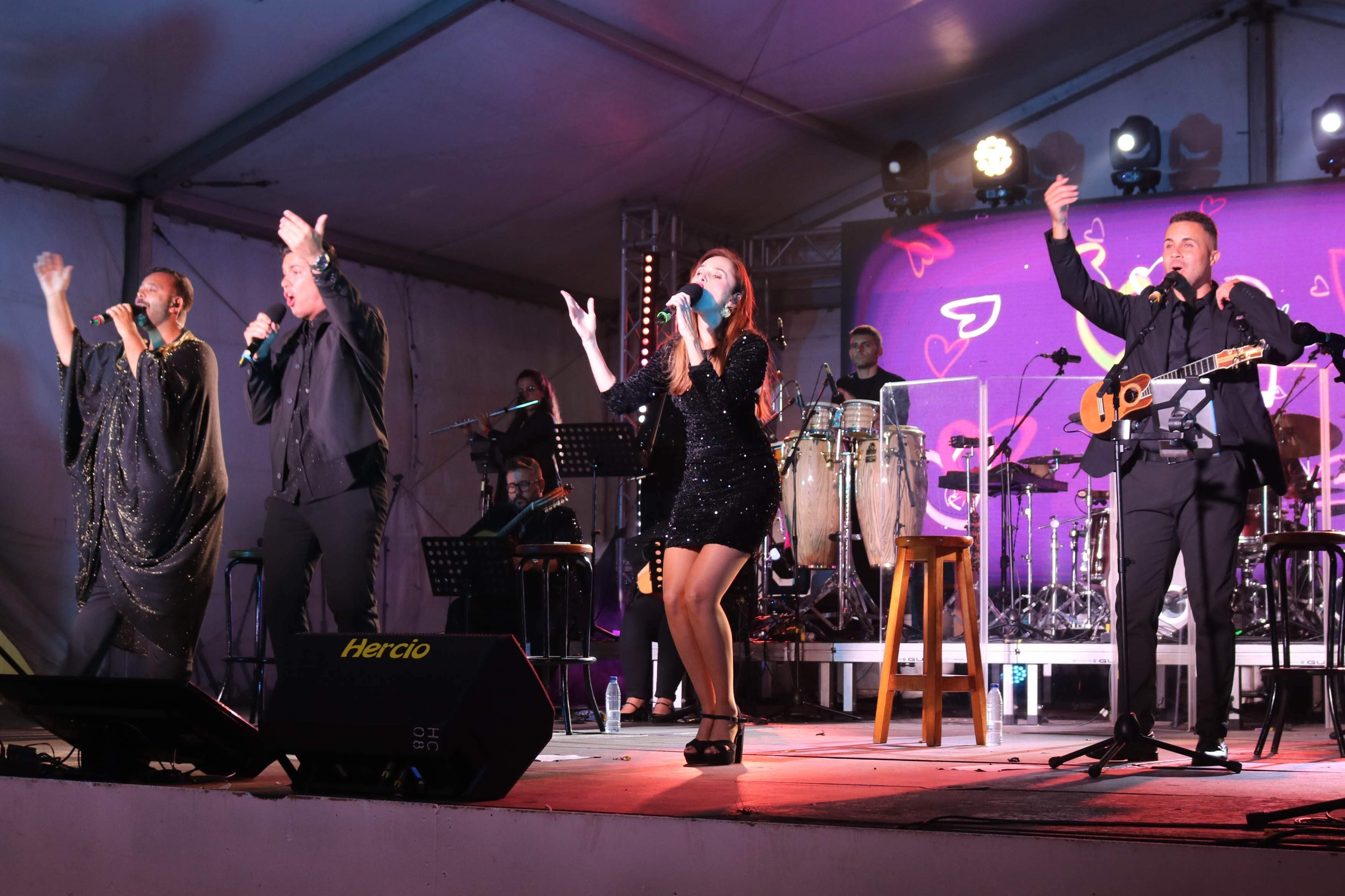 Los Cantadores y Shaila Dúrcal en Femés, 2025