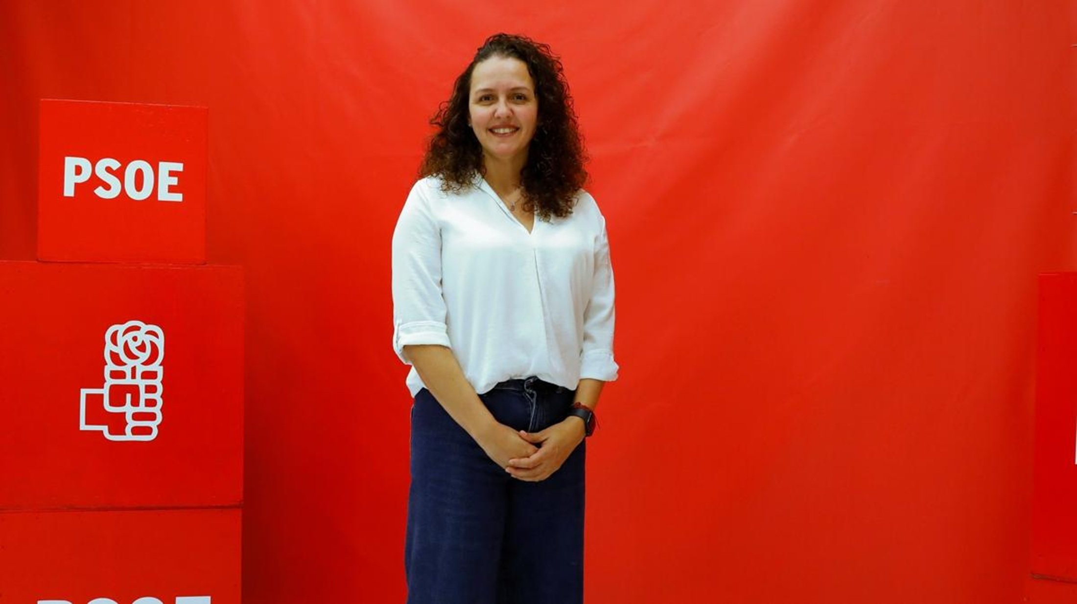Begoña Hernández Nóbregas, portavoz del PSOE de Tinajo