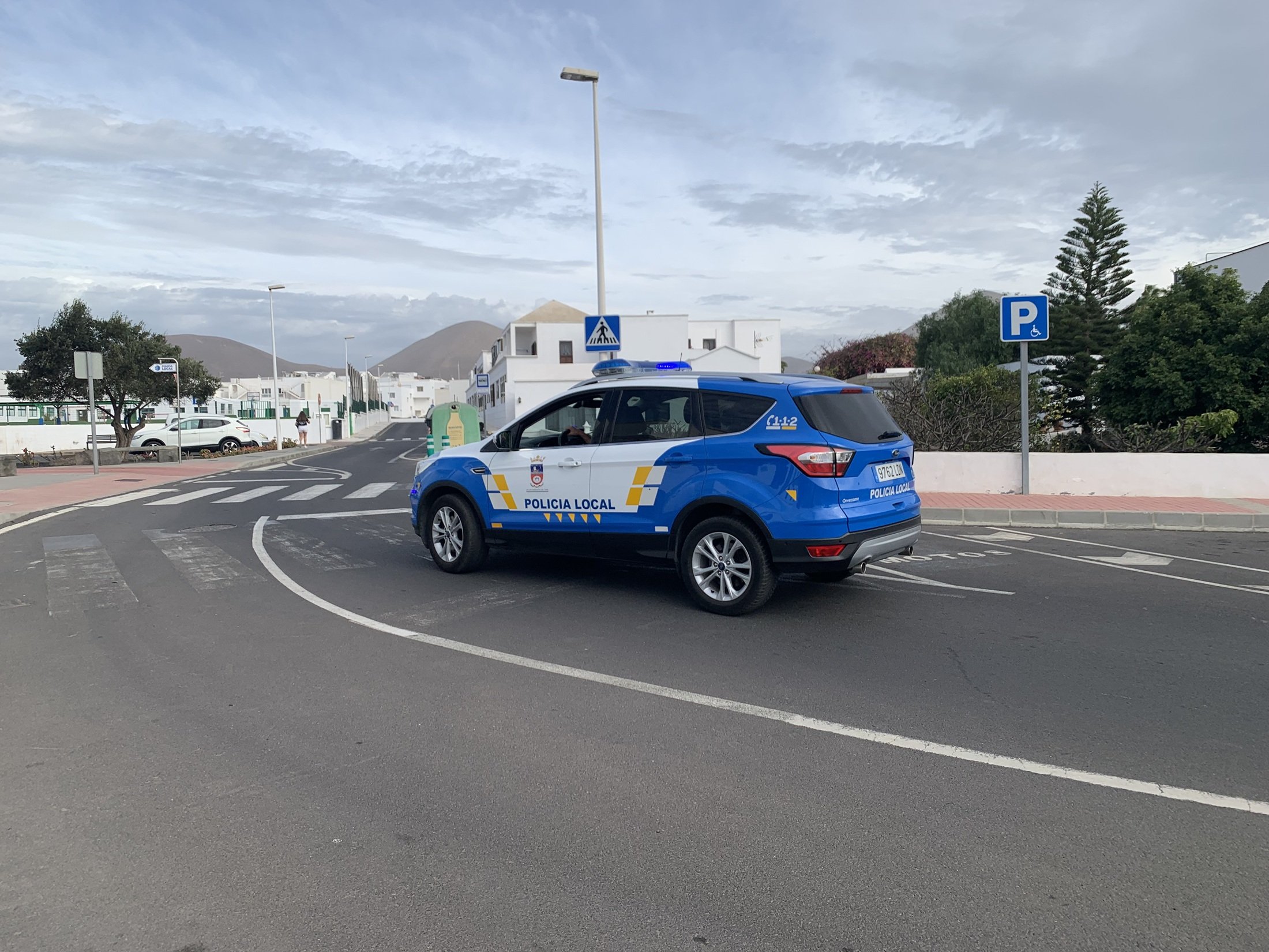 Vehículo de la Policía Local de Tías