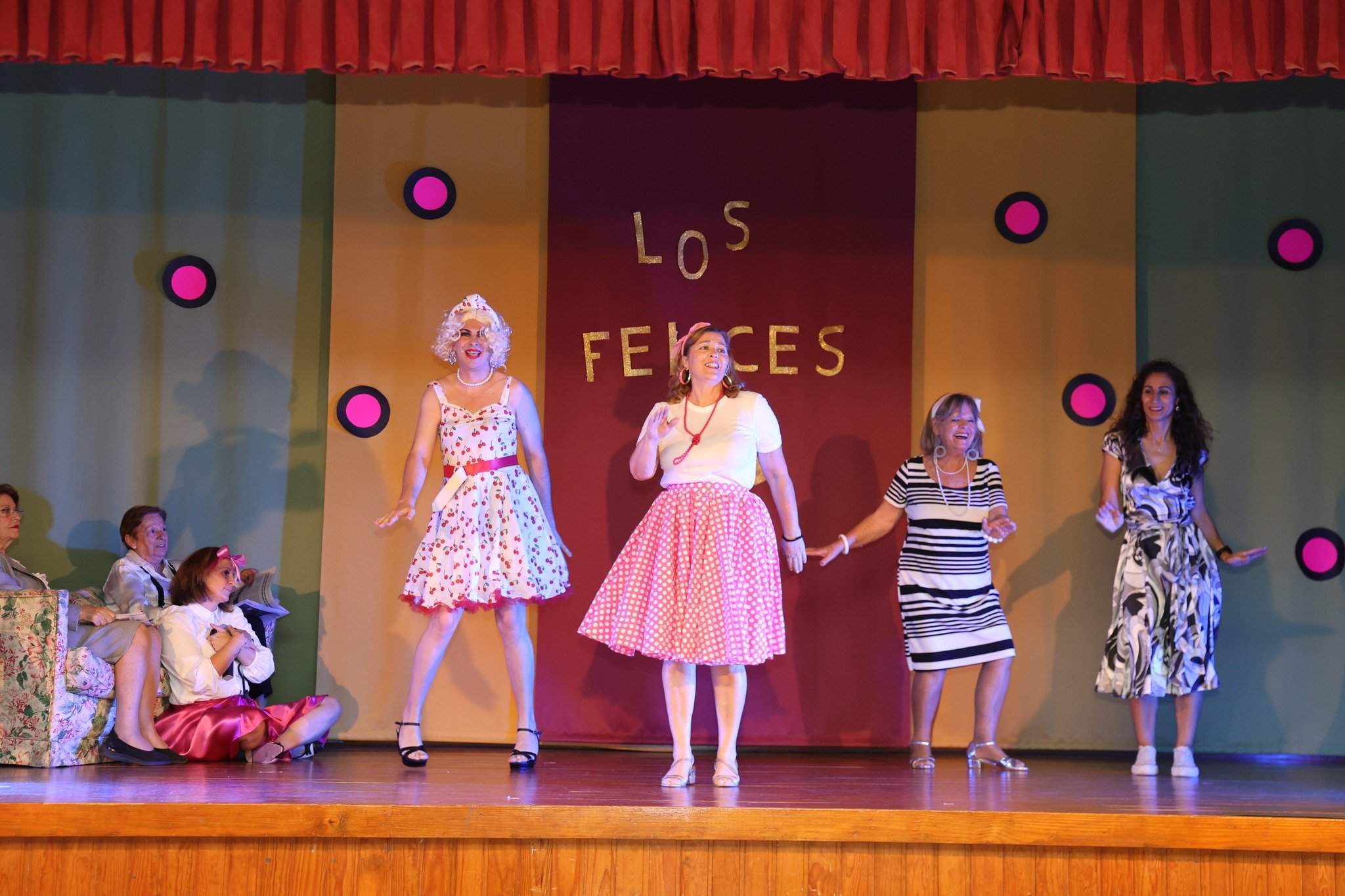 'Playback' en las fiestas del Carmen de la Villa. Fotos: Norberto de León.