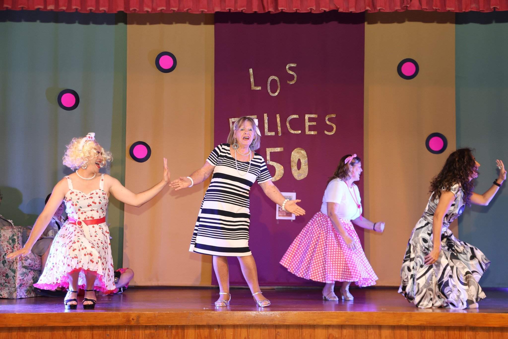 'Playback' en las fiestas del Carmen de la Villa. Fotos: Norberto de León.