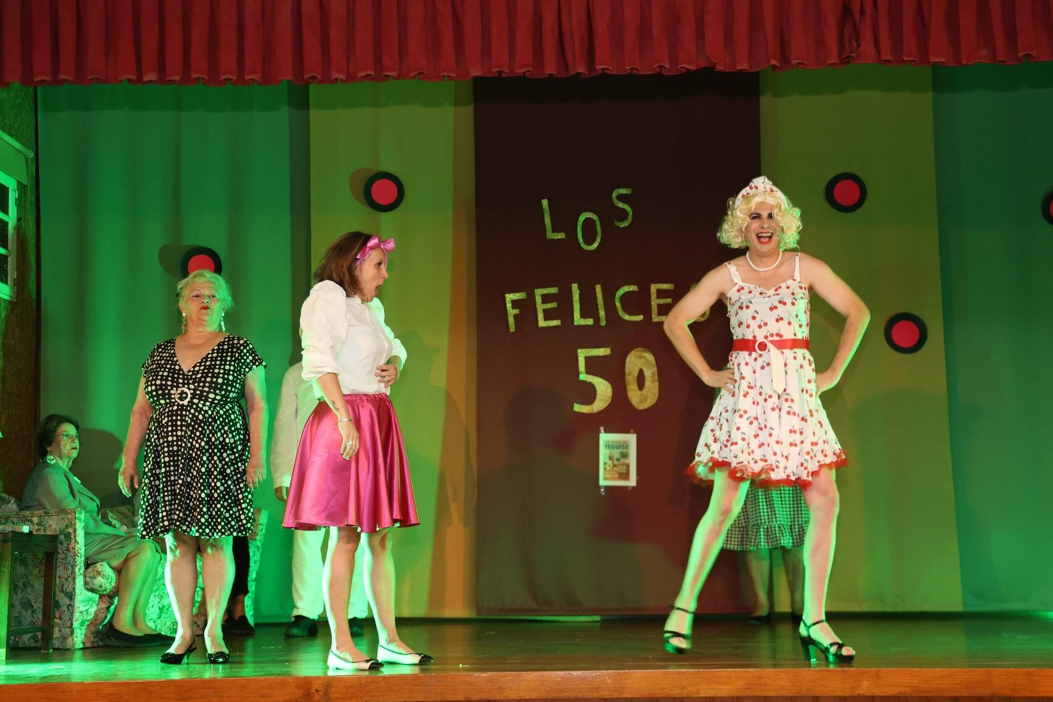 'Playback' en las fiestas del Carmen de la Villa. Fotos: Norberto de León.