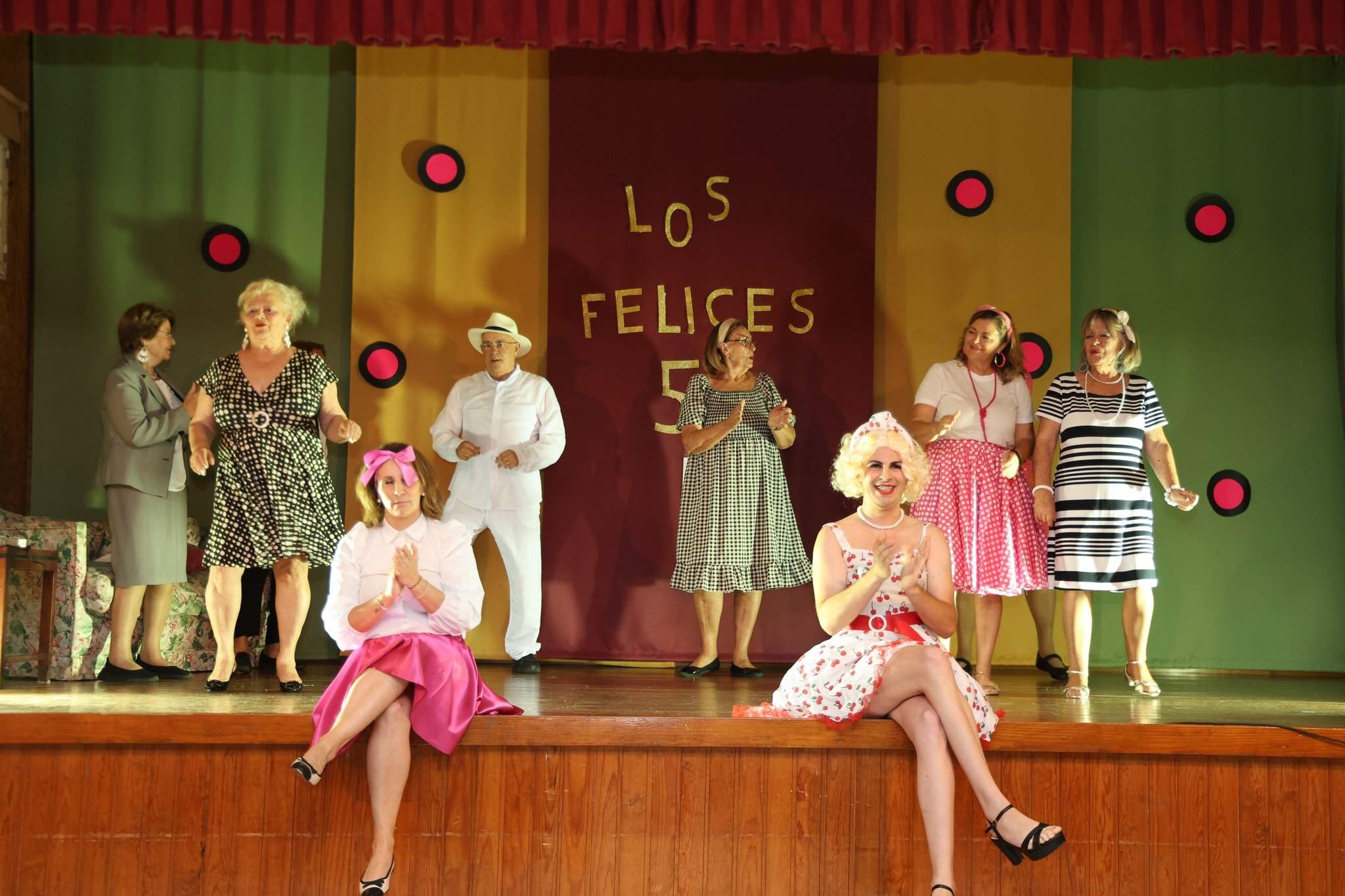 'Playback' en las fiestas del Carmen de la Villa. Fotos: Norberto de León.