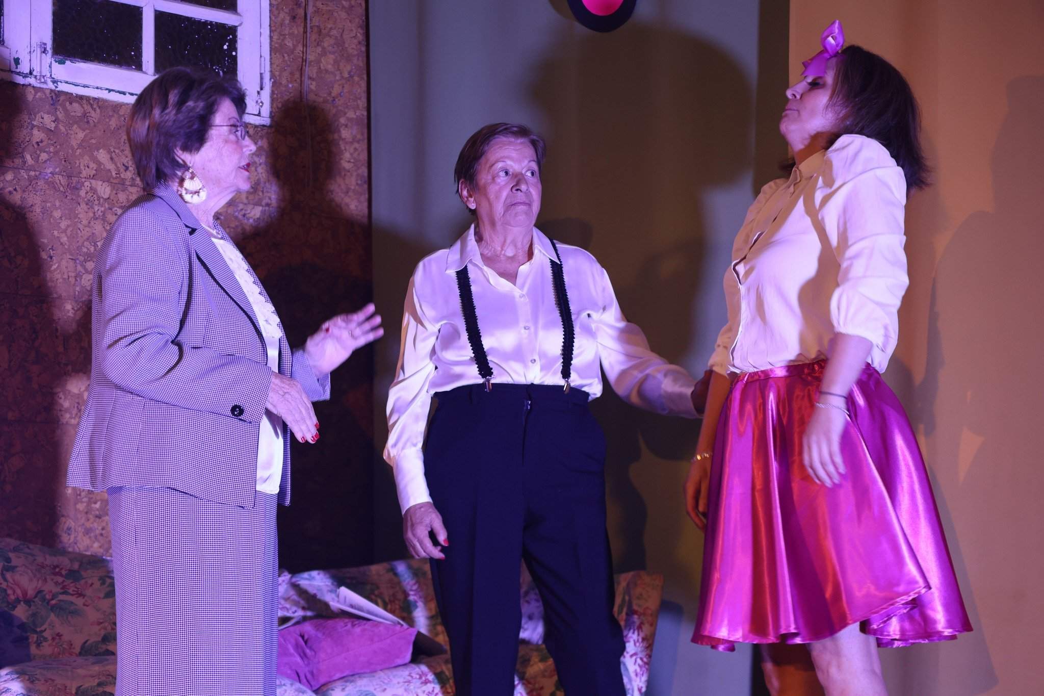 'Playback' en las fiestas del Carmen de la Villa. Fotos: Norberto de León.