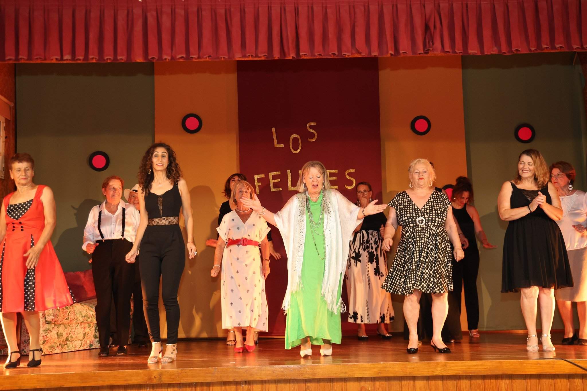 'Playback' en las fiestas del Carmen de la Villa. Fotos: Norberto de León.